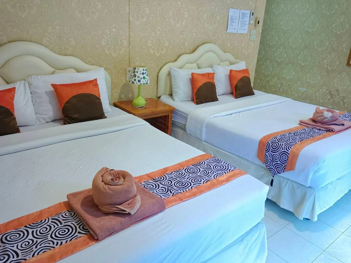 Bed in Saitharn Iyara Resort