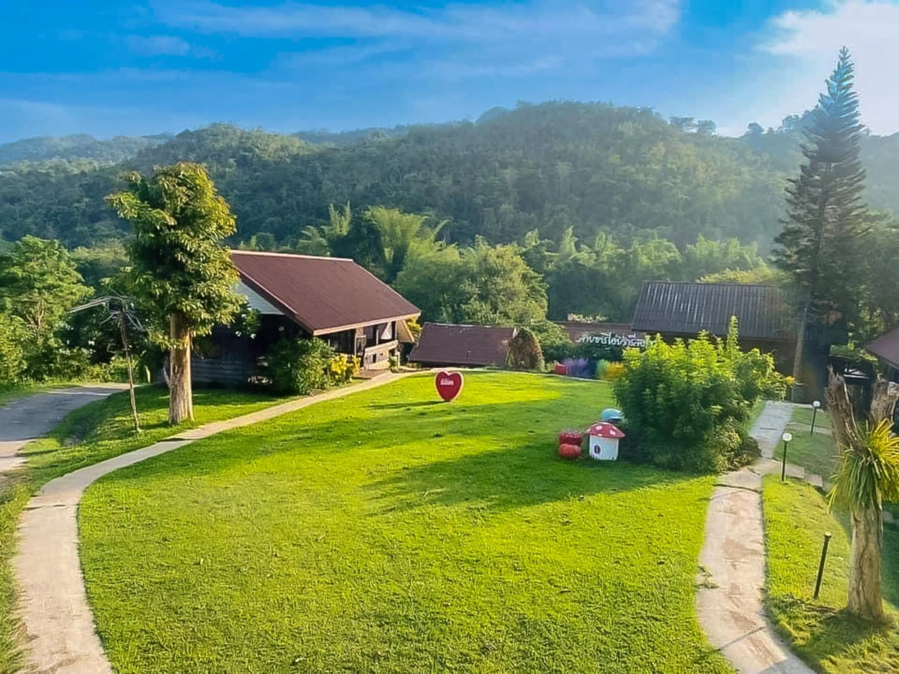 Natural landscape in Saitharn Iyara Resort