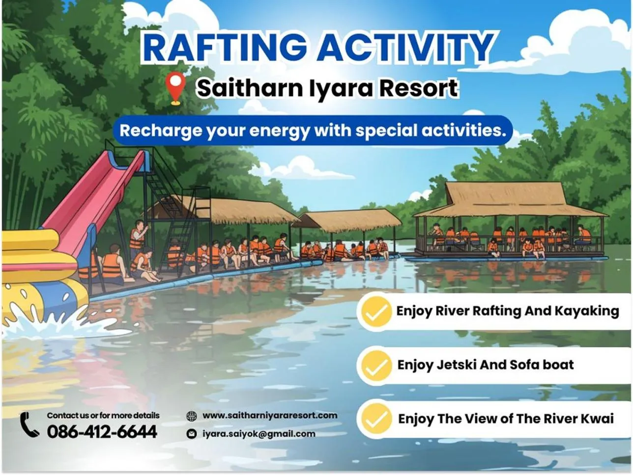 Activities in Saitharn Iyara Resort