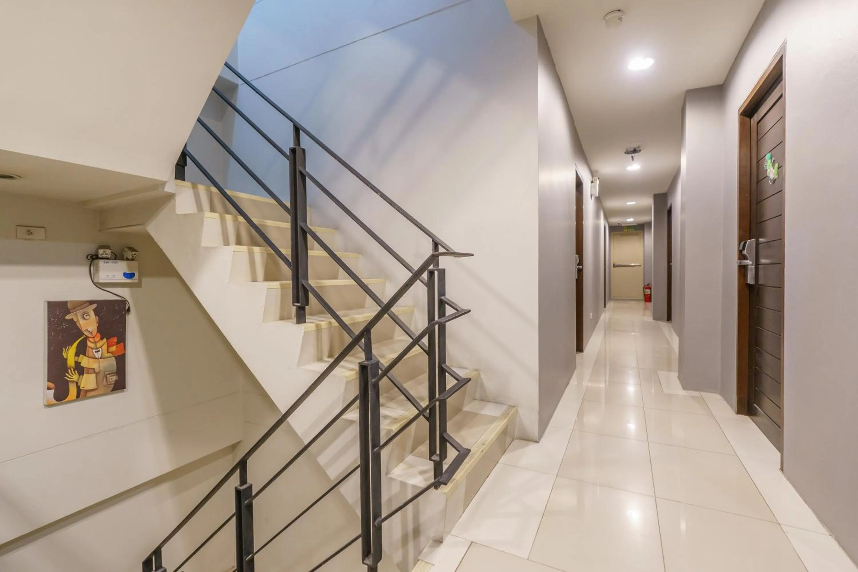 Property building in Deco Lux Hotel