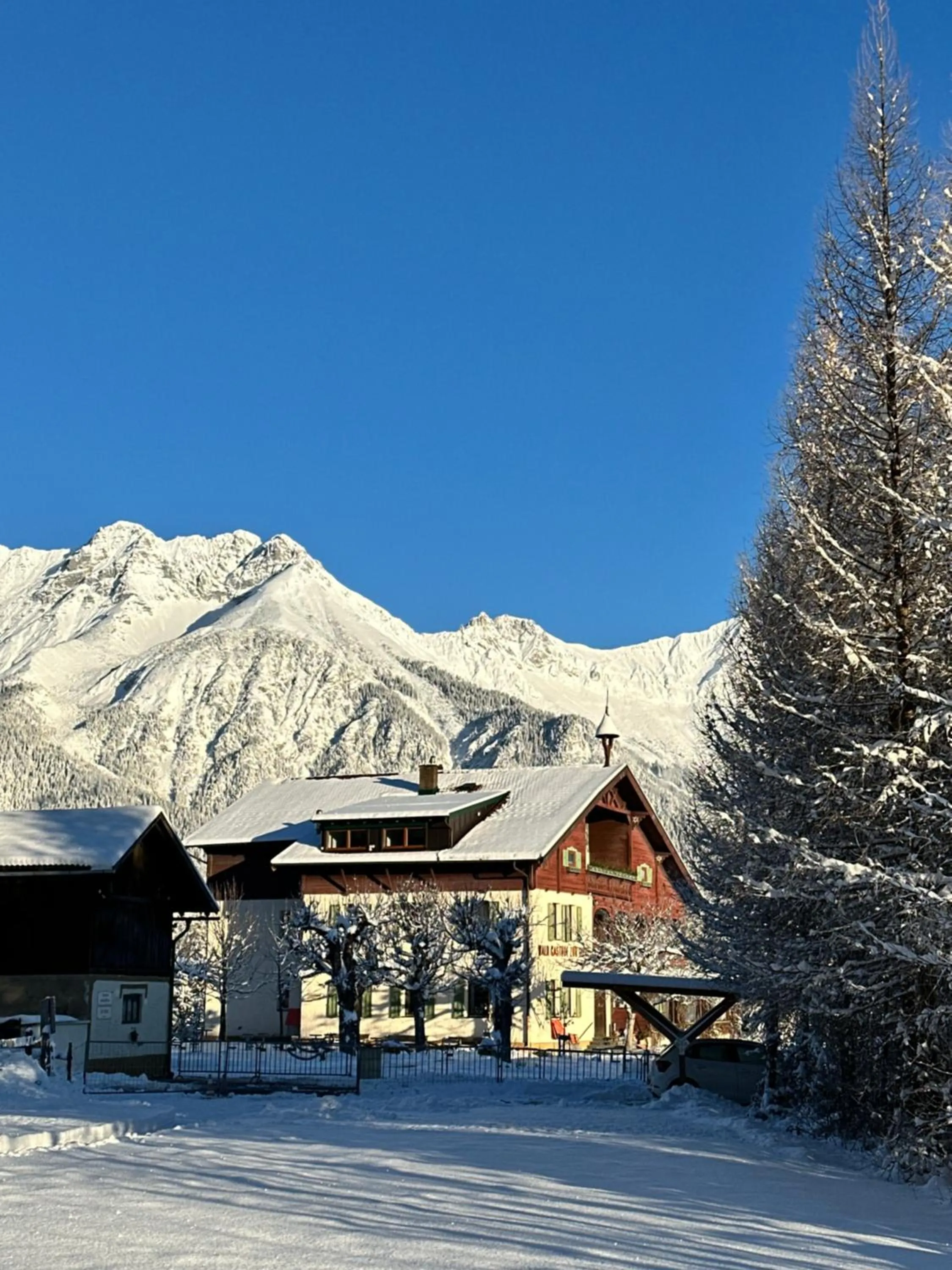 Property building in Landhotel Gasthof Eichhof Natters