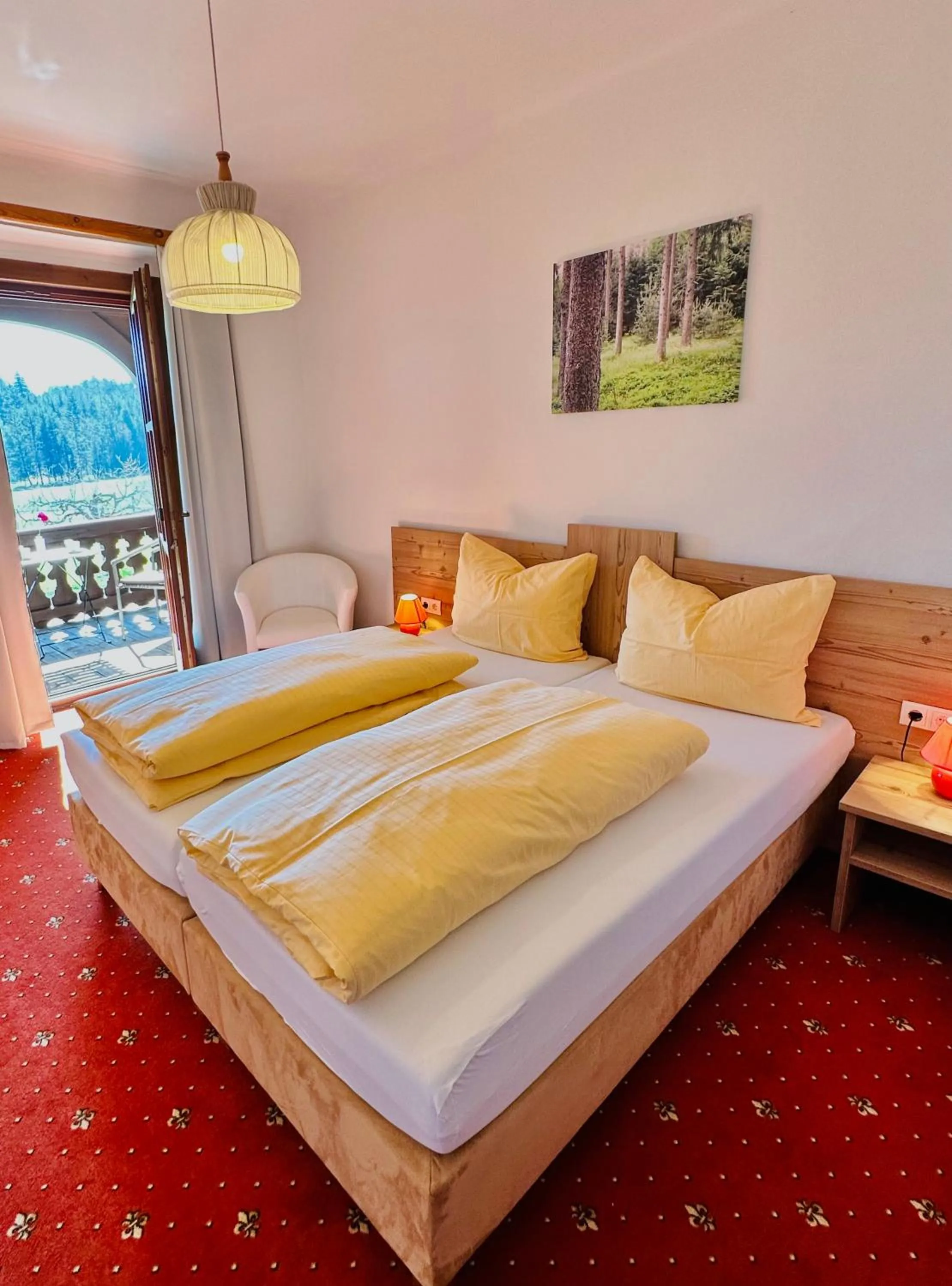 Bed in Landhotel Gasthof Eichhof Natters