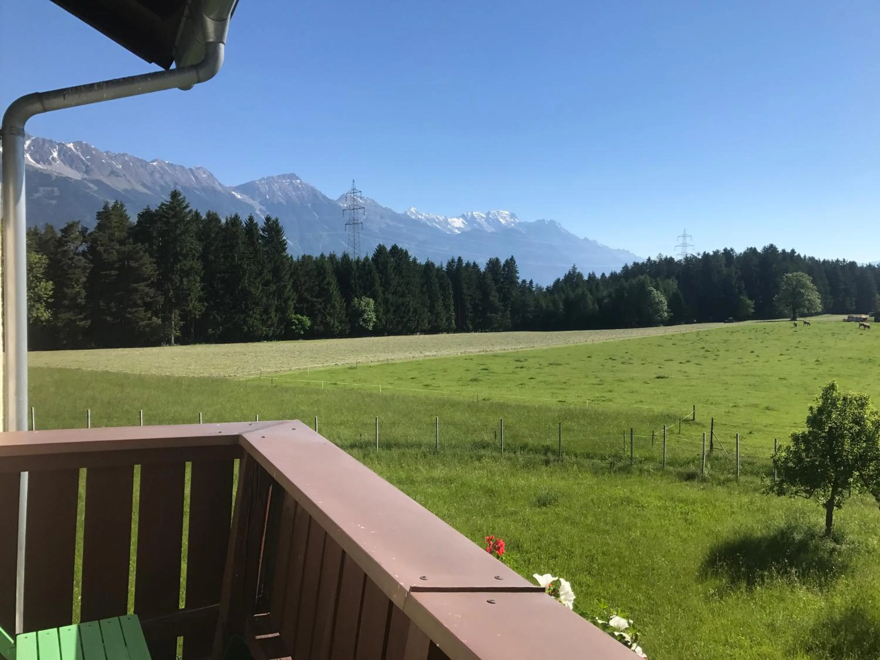Mountain view in Landhotel Gasthof Eichhof Natters