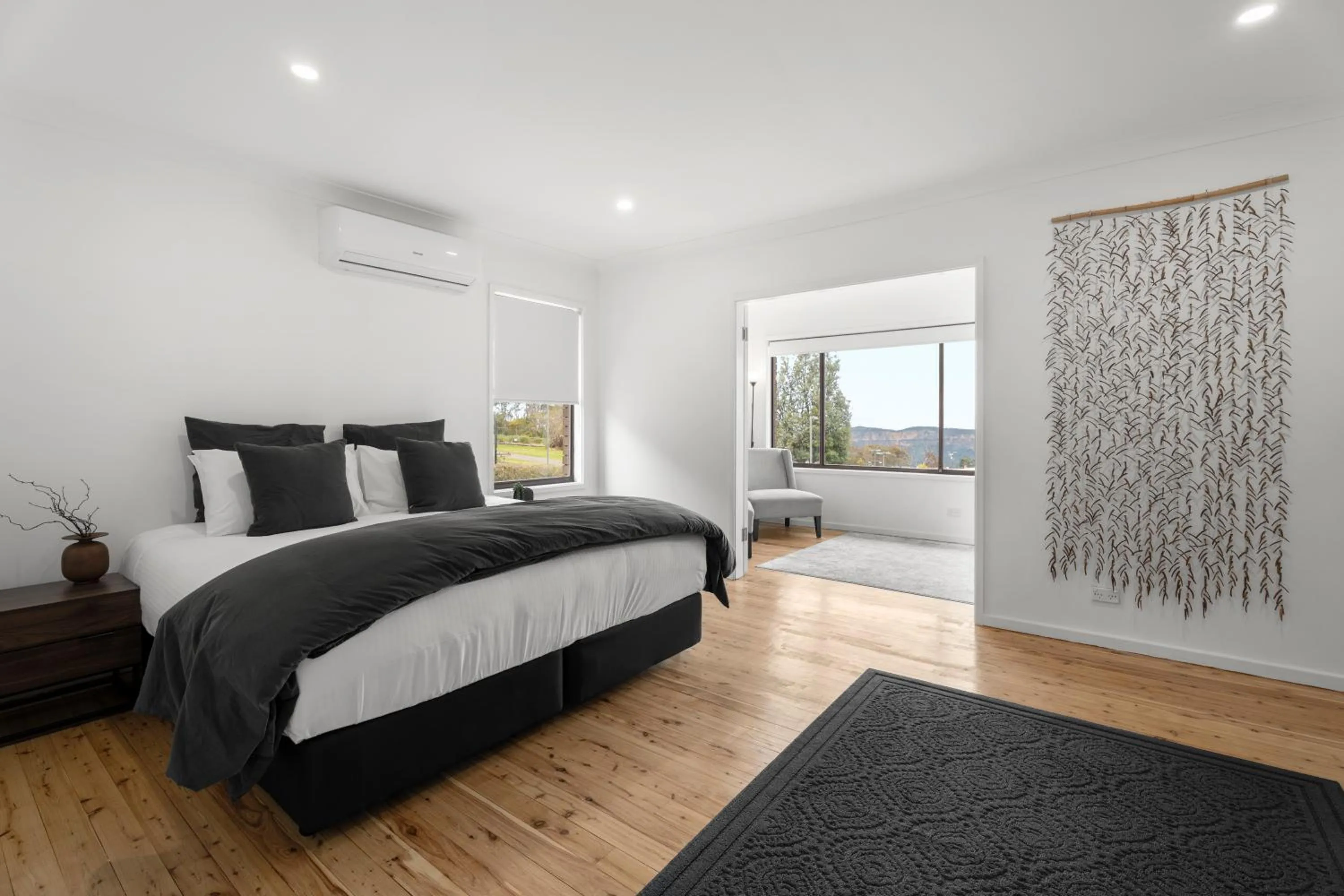 Bed in Montblu at Echo Point