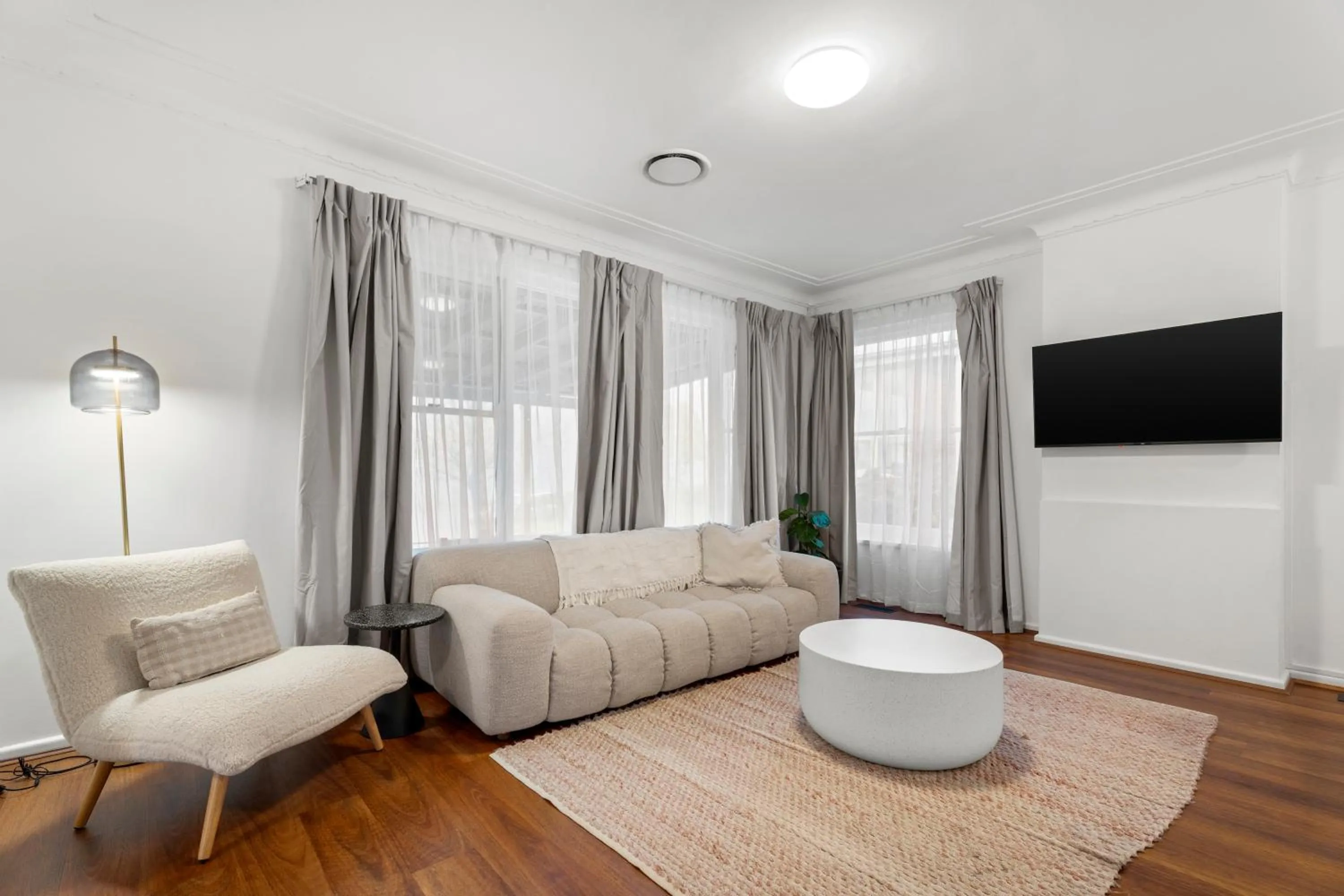 Living room in Montblu at Echo Point