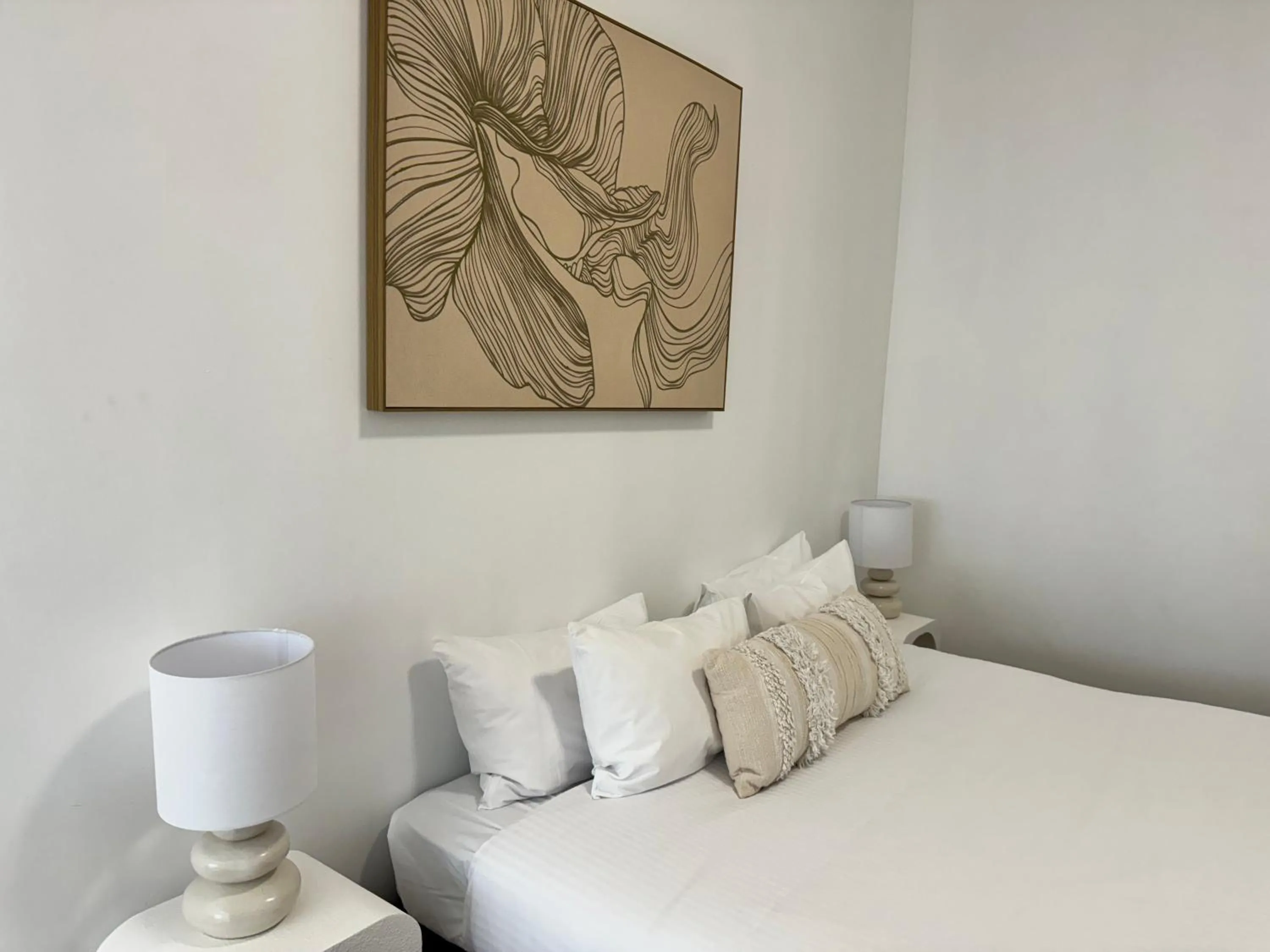 Bed in Montblu at Echo Point