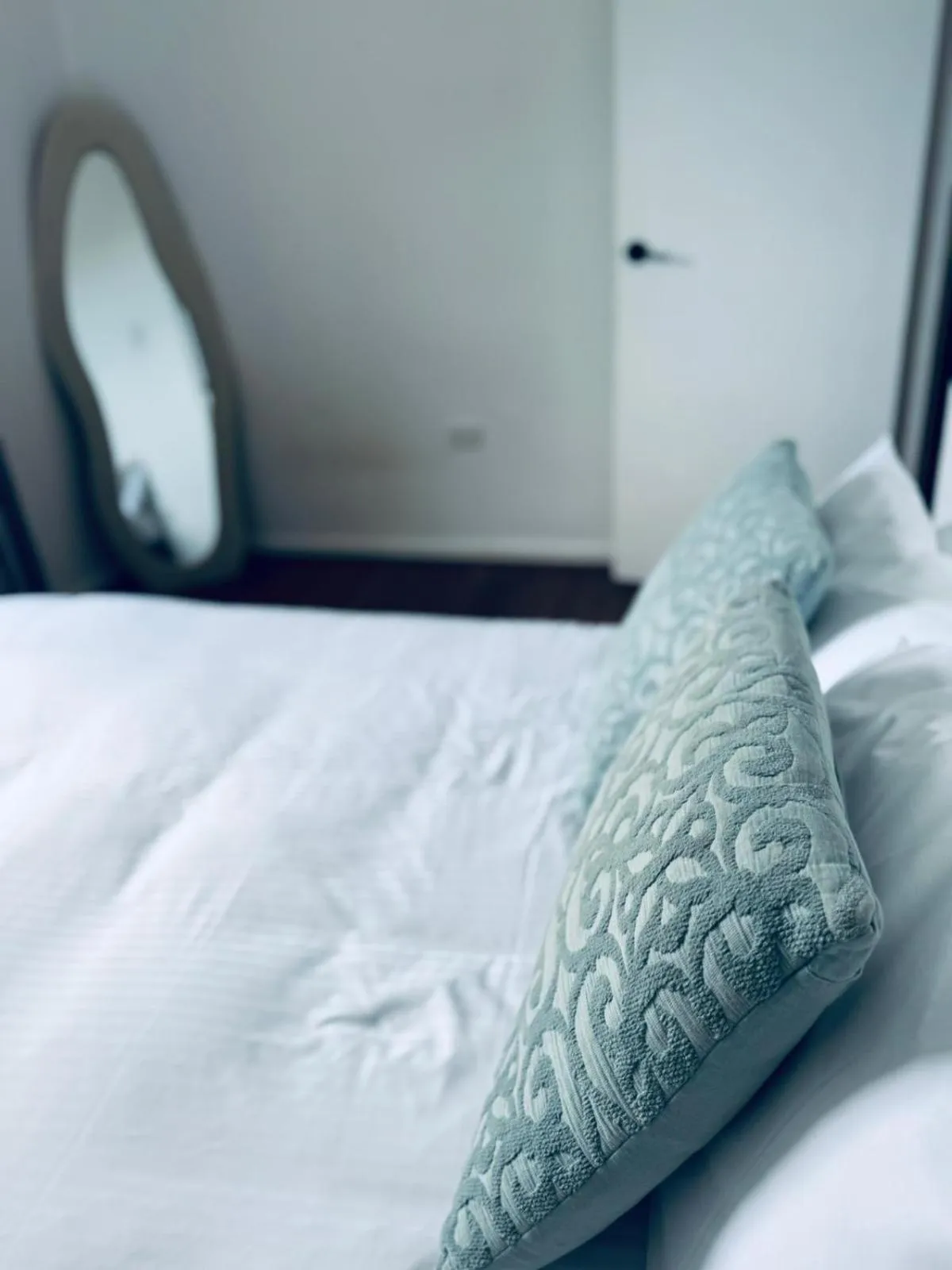 Bed in Montblu at Echo Point