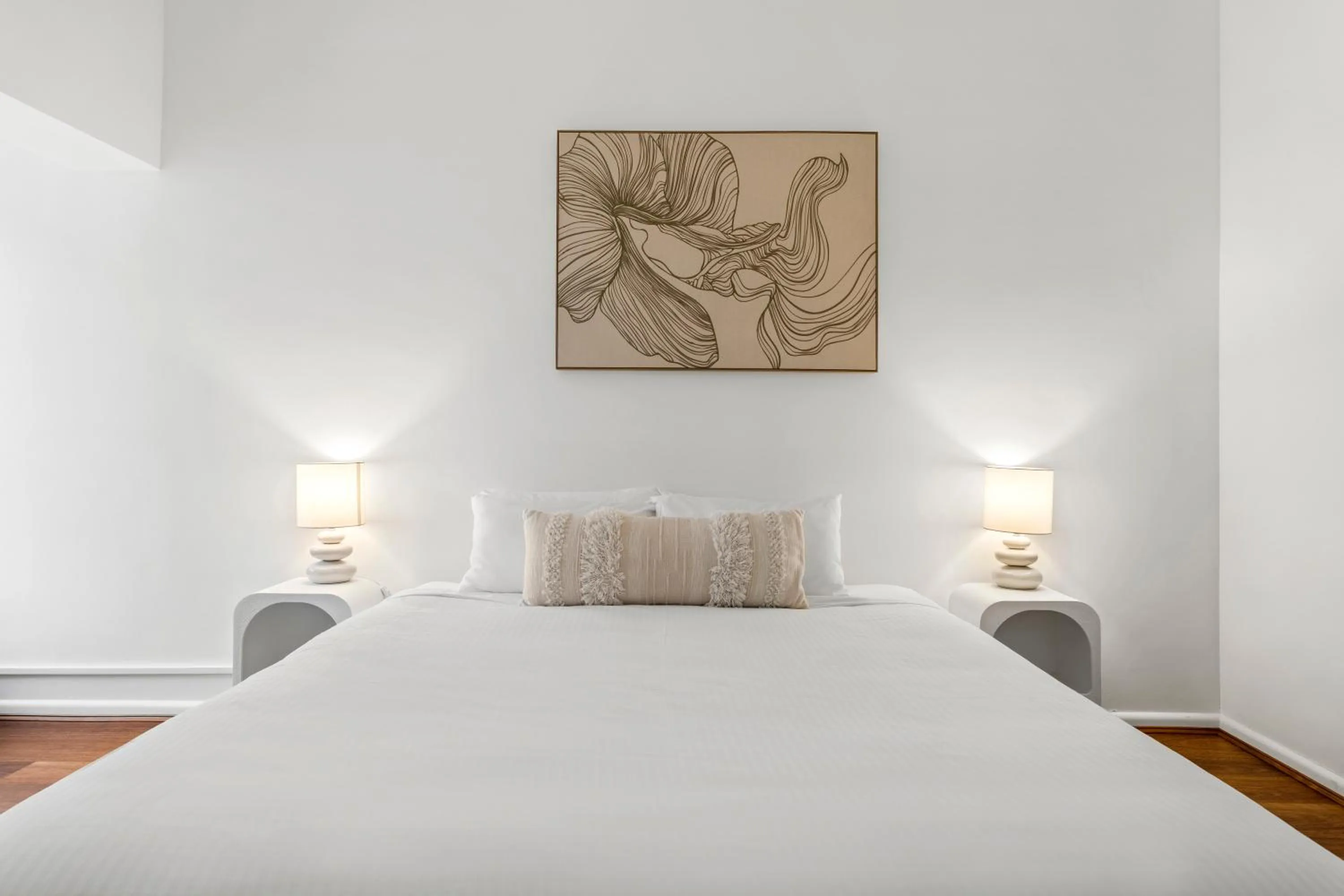 Bed in Montblu at Echo Point