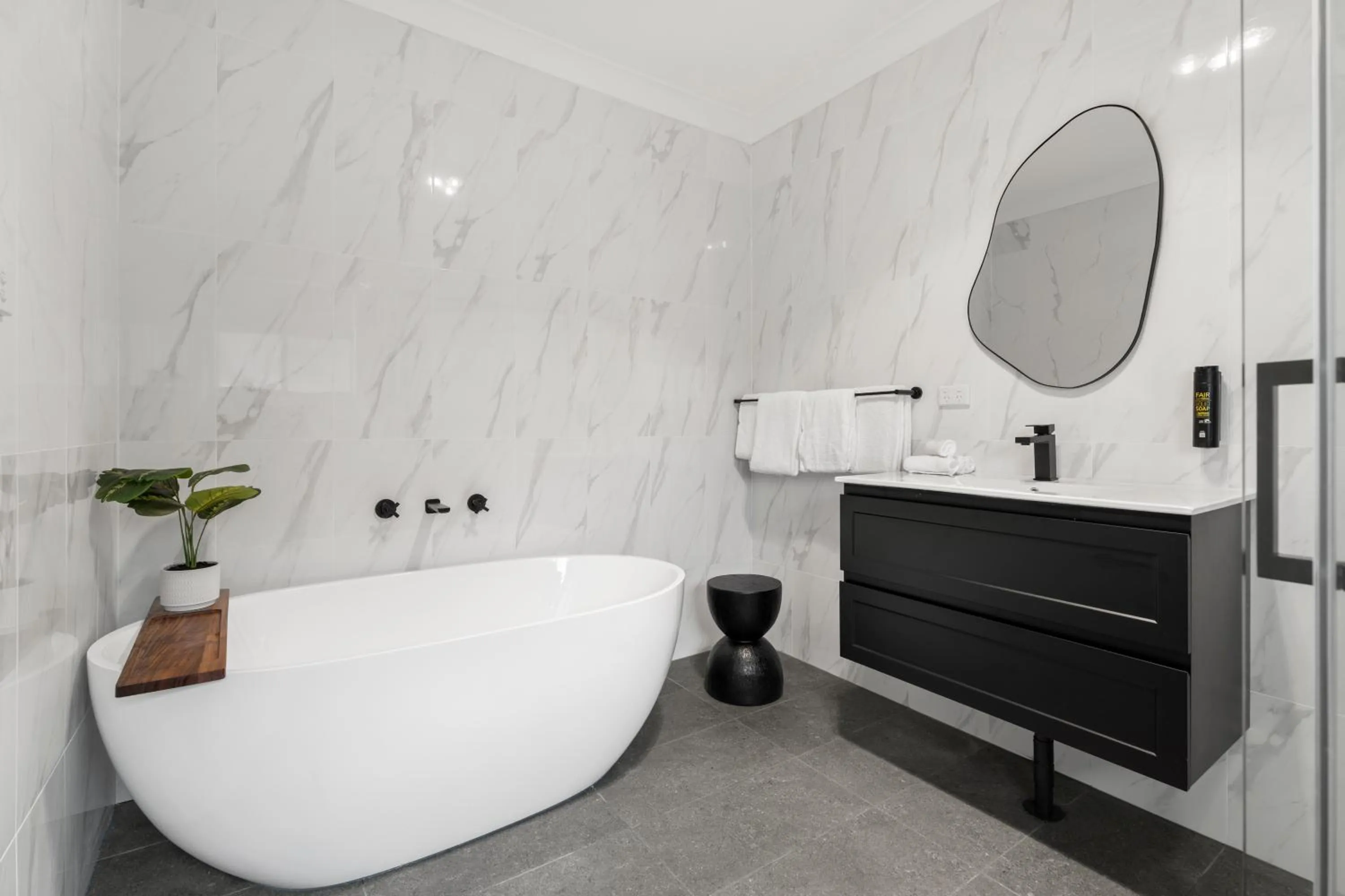 Bed in Montblu at Echo Point