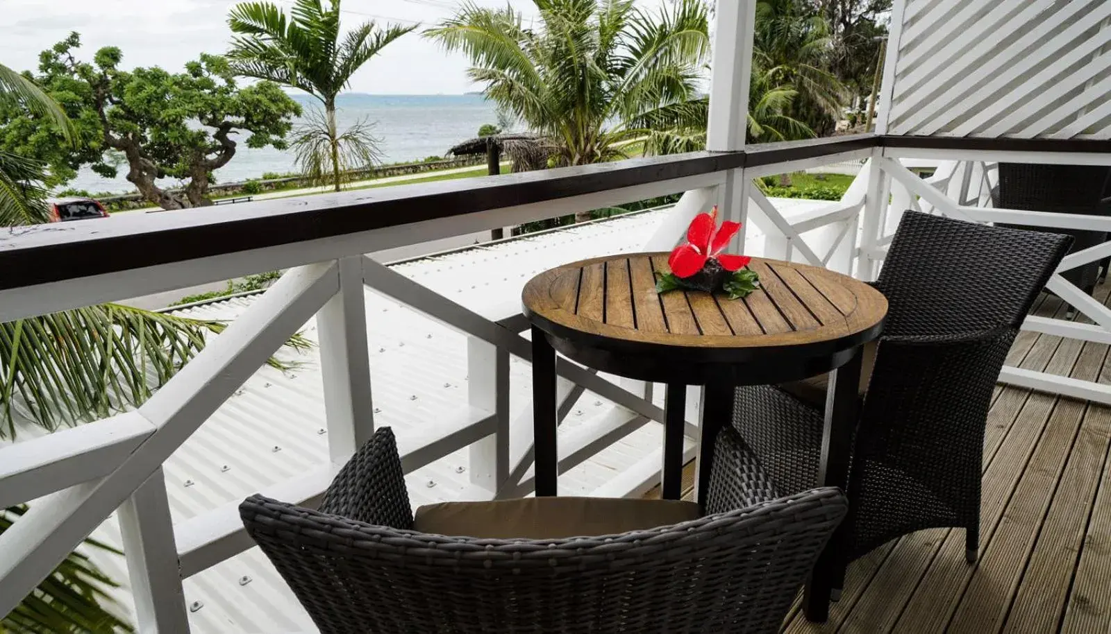 Deluxe Double Room with Balcony and Sea View in Seaview Lodge and Restaurant Deluxe Double Room with Balcony and Sea View in Seaview Lodge and Restaurant