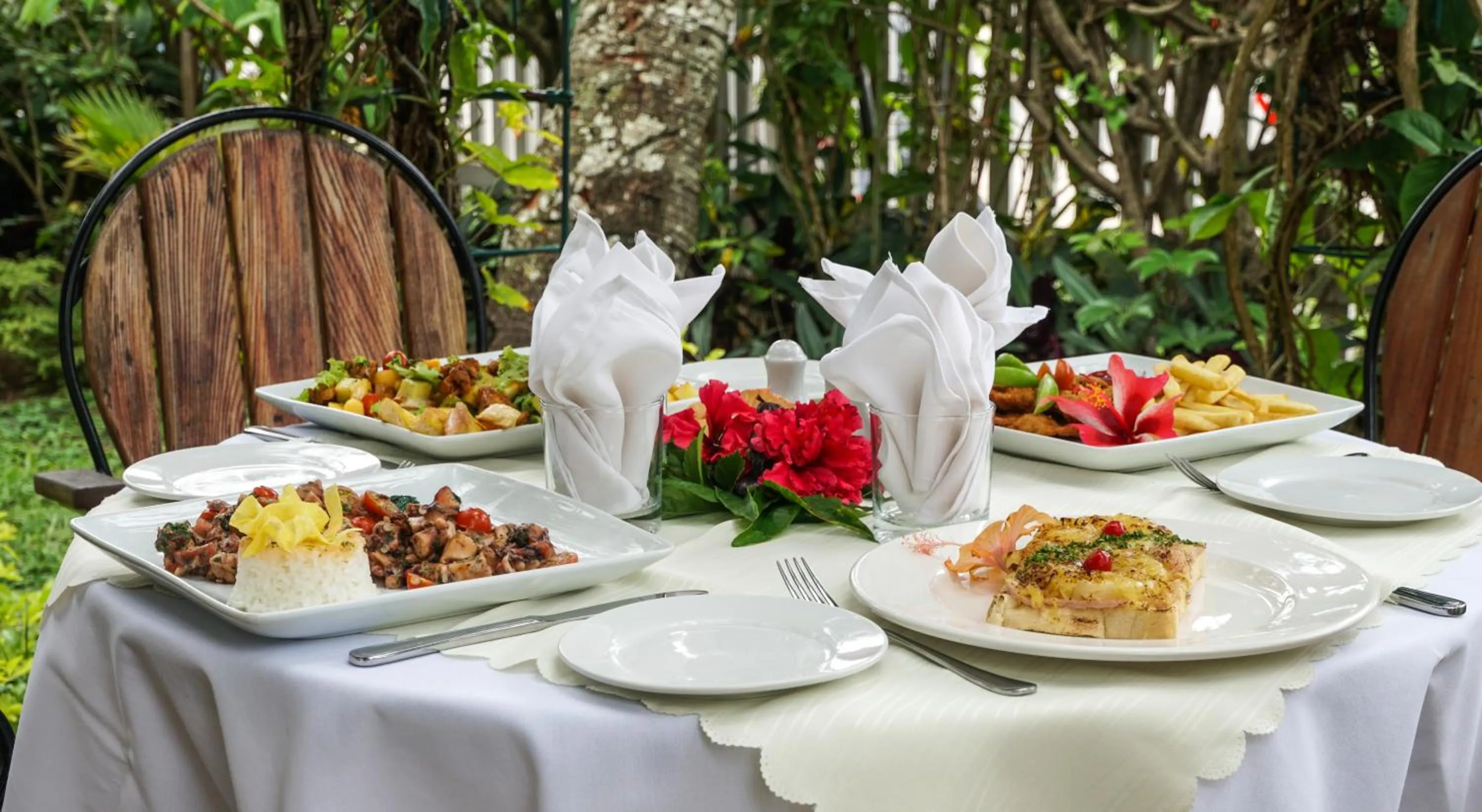 Food in Seaview Lodge and Restaurant