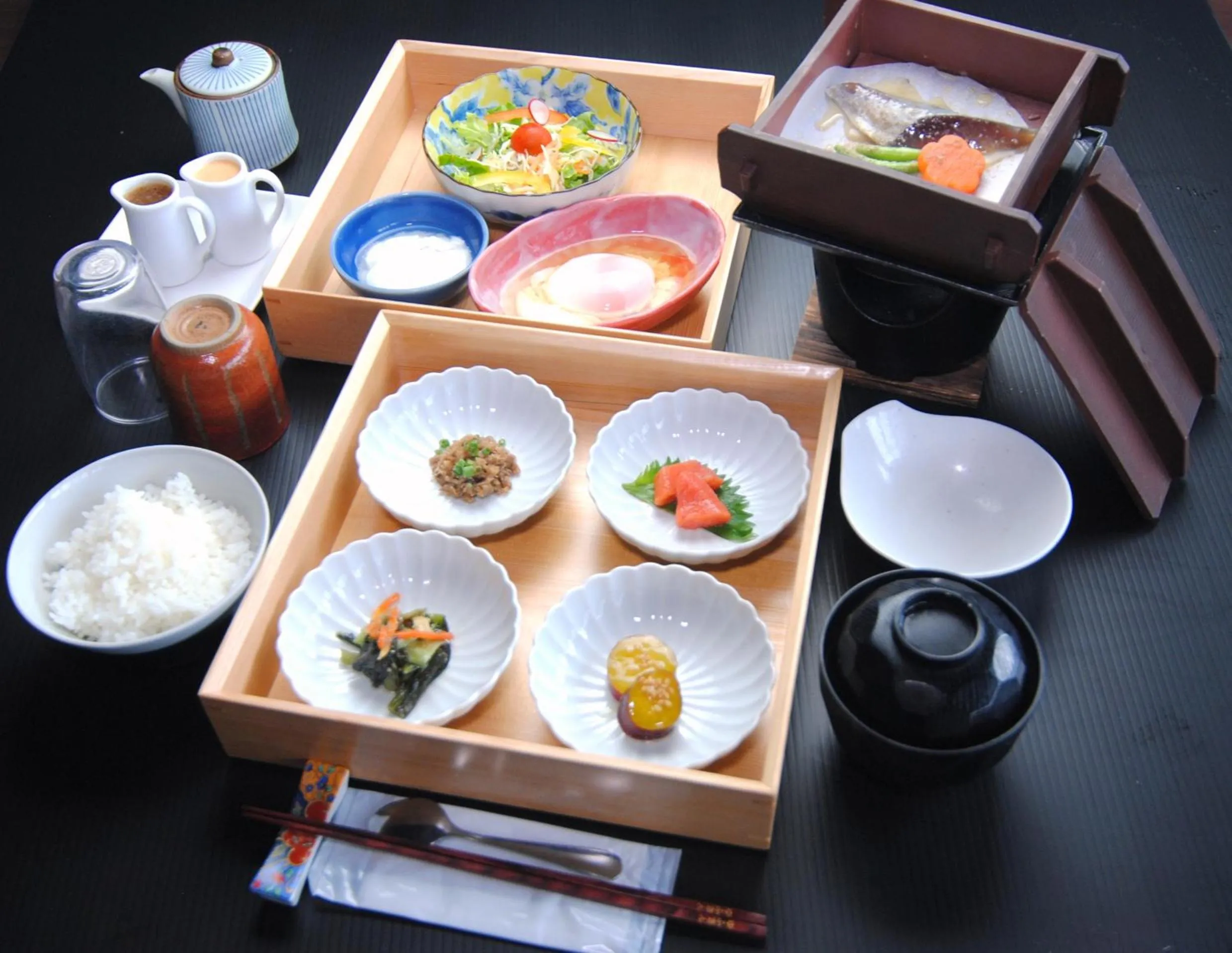 Breakfast in Ryokan Yufusan
