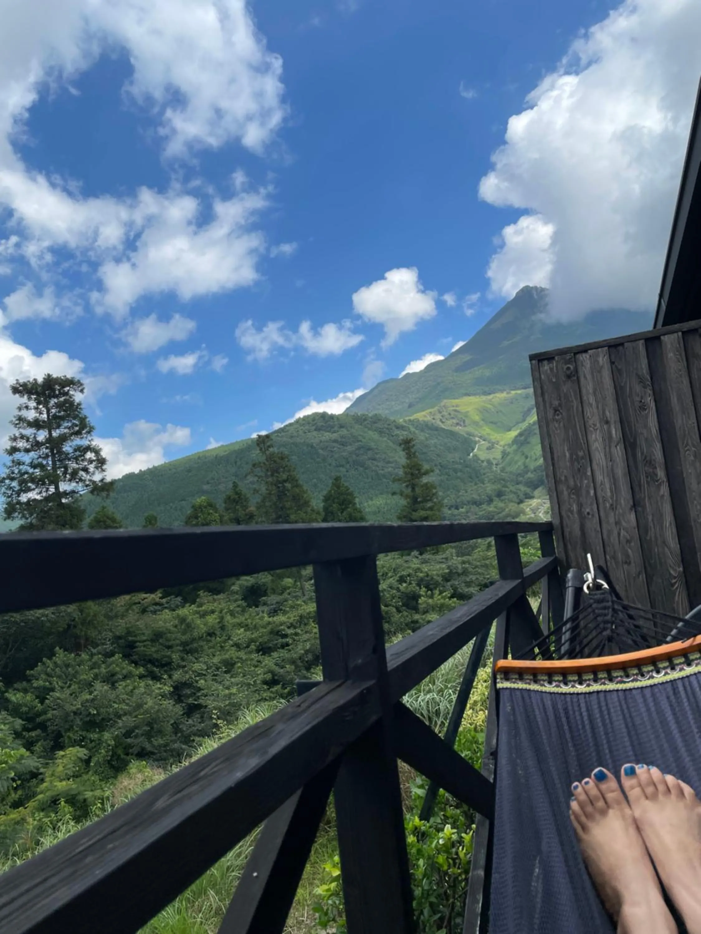 Balcony/Terrace in Ryokan Yufusan