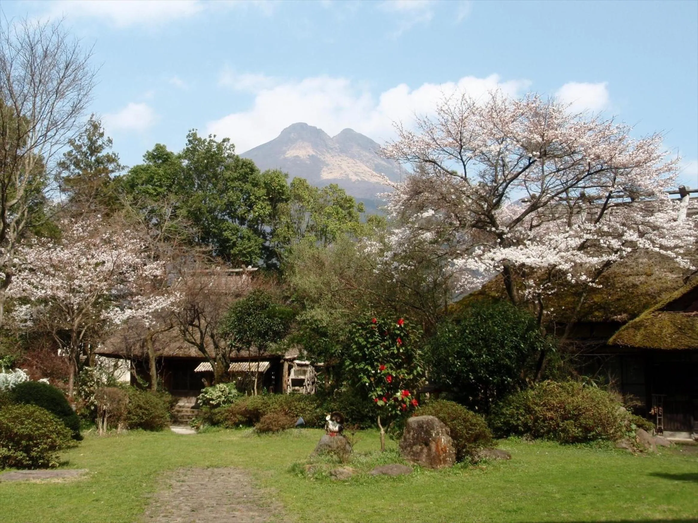 Garden in Yufuin Kotobuki Hananosho
