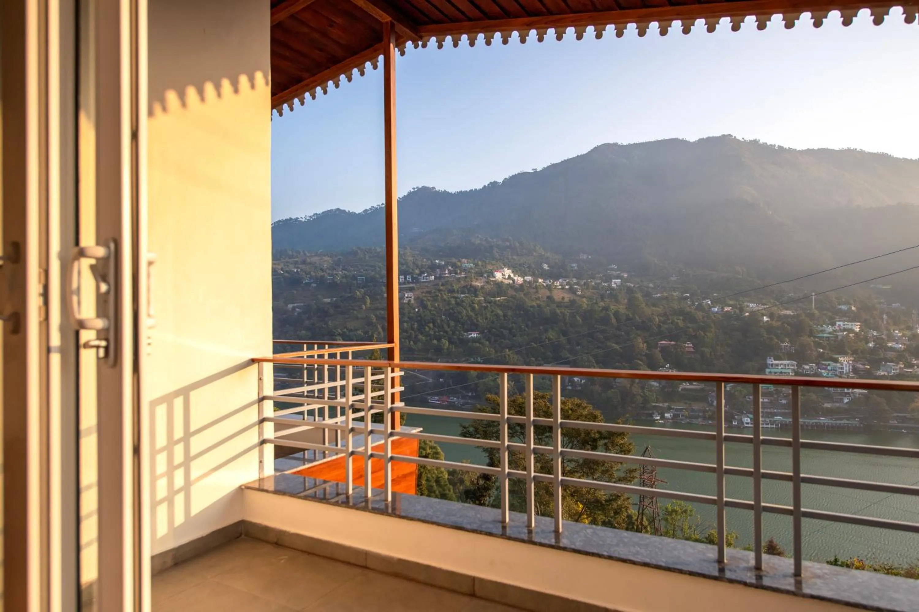 Lake view in Shanti Kunjj