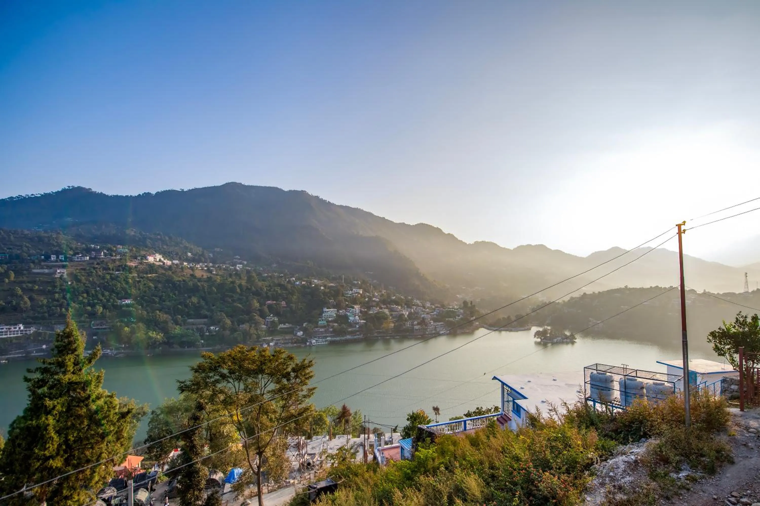 Lake view in Shanti Kunjj