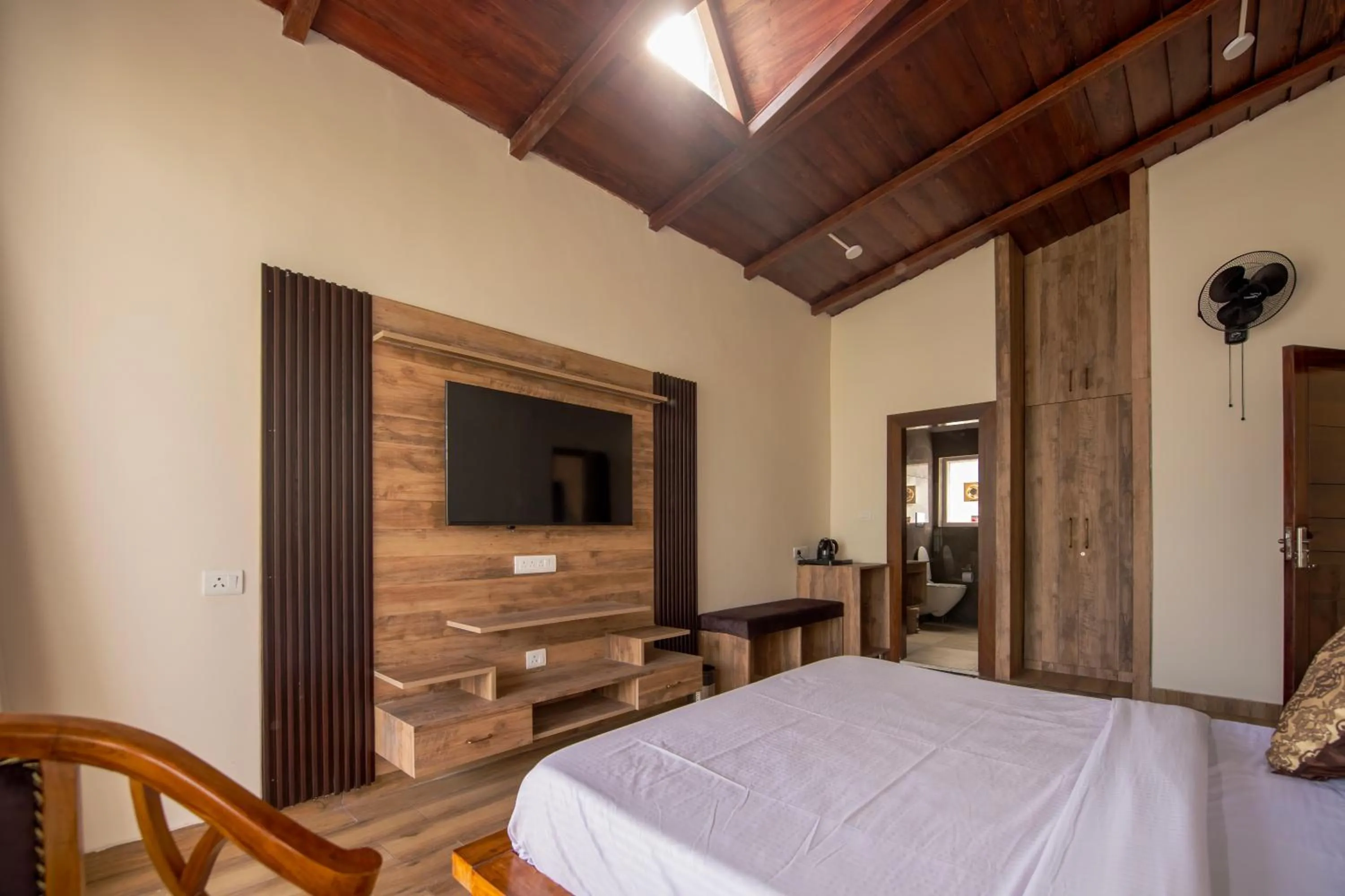 Bedroom, Bed in Shanti Kunjj