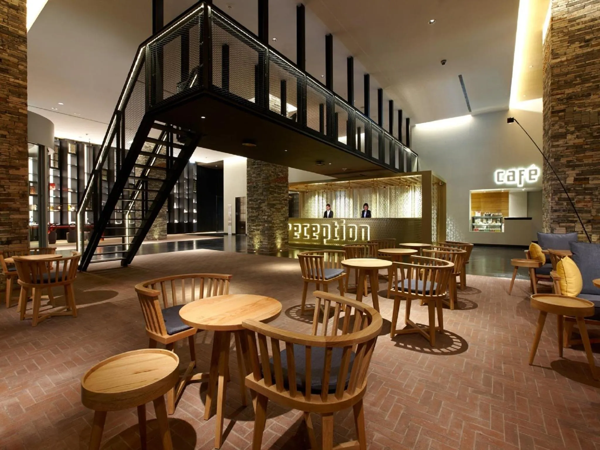 Lobby or reception in The Place Tainan