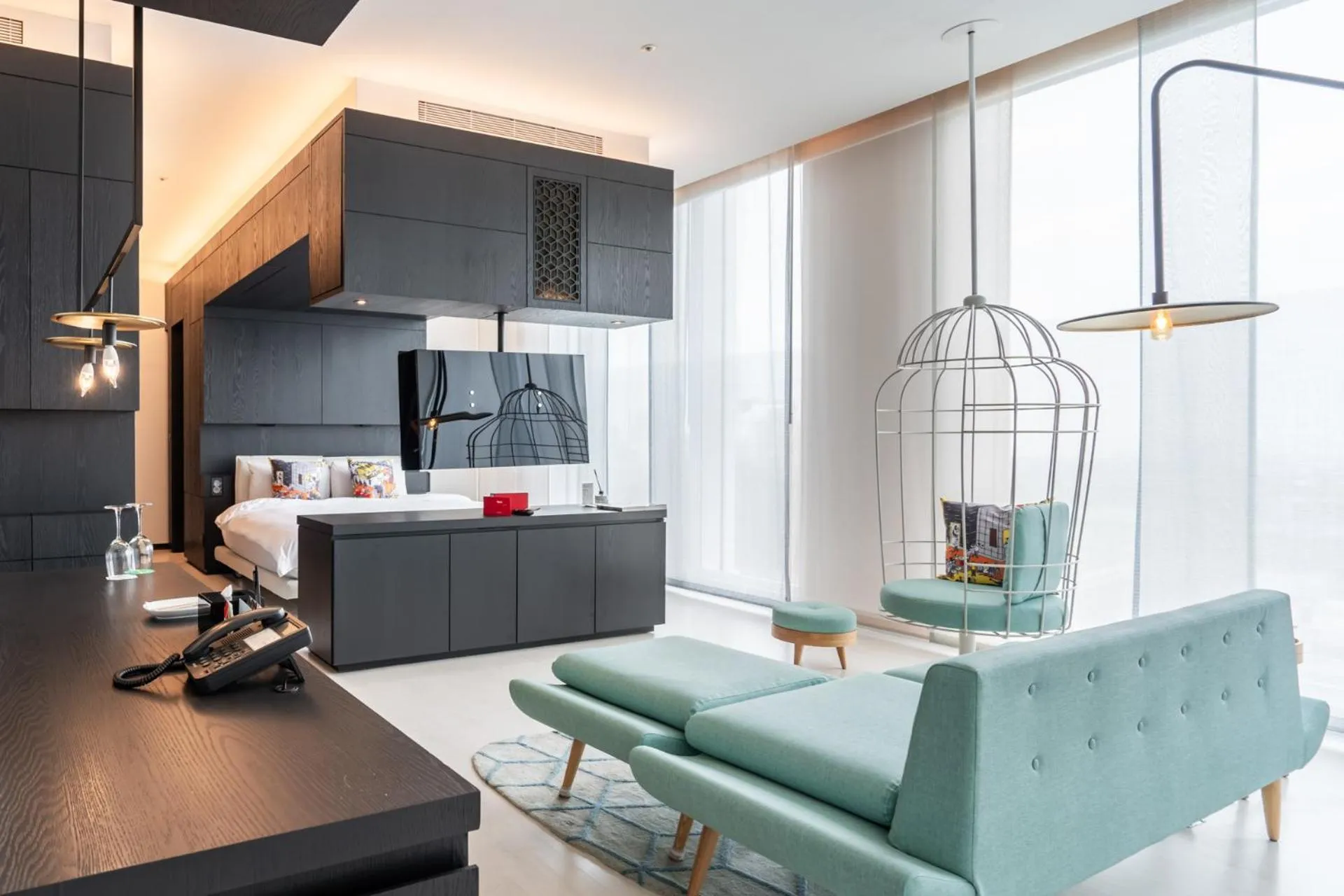 Living room in The Place Tainan