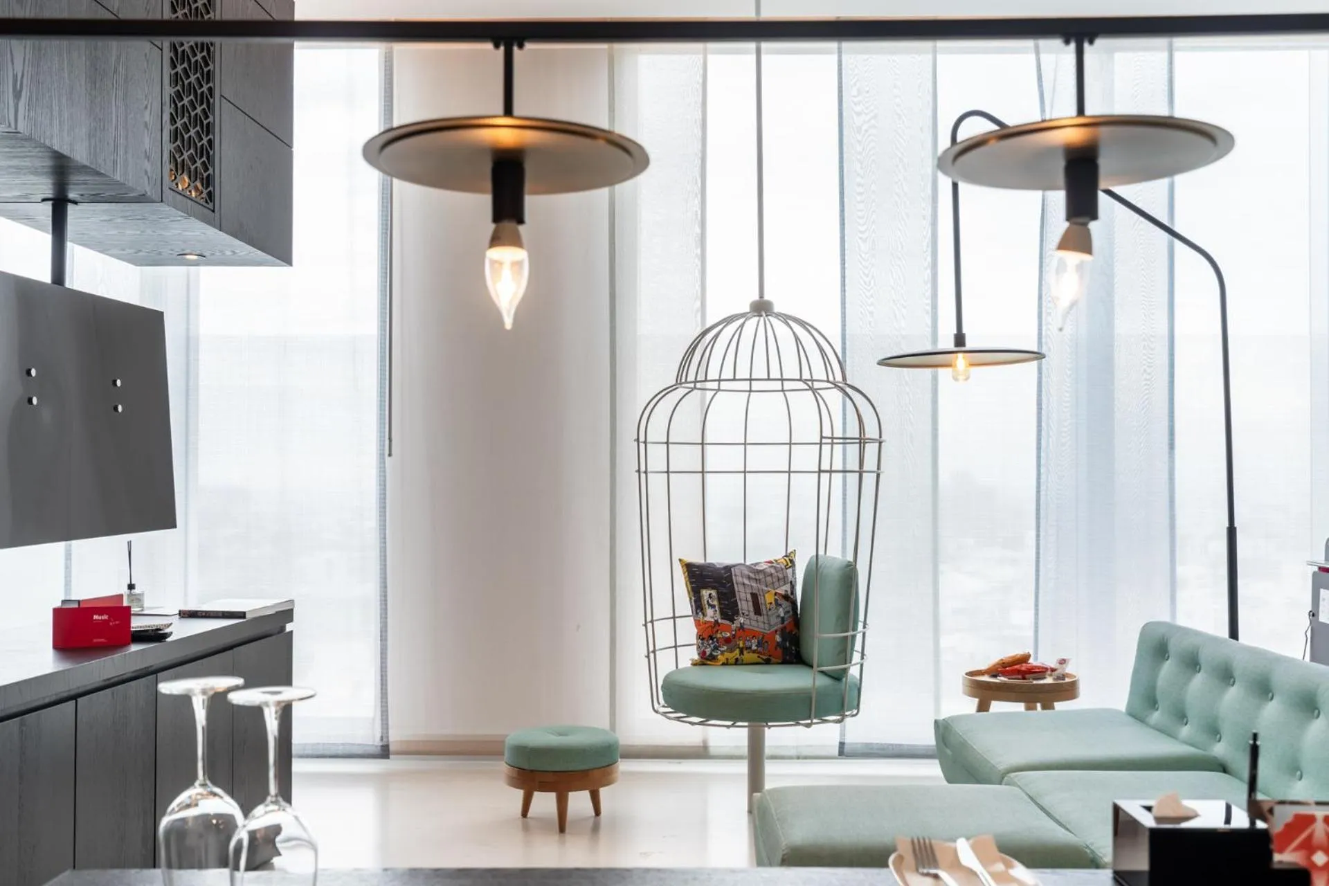 Living room in The Place Tainan