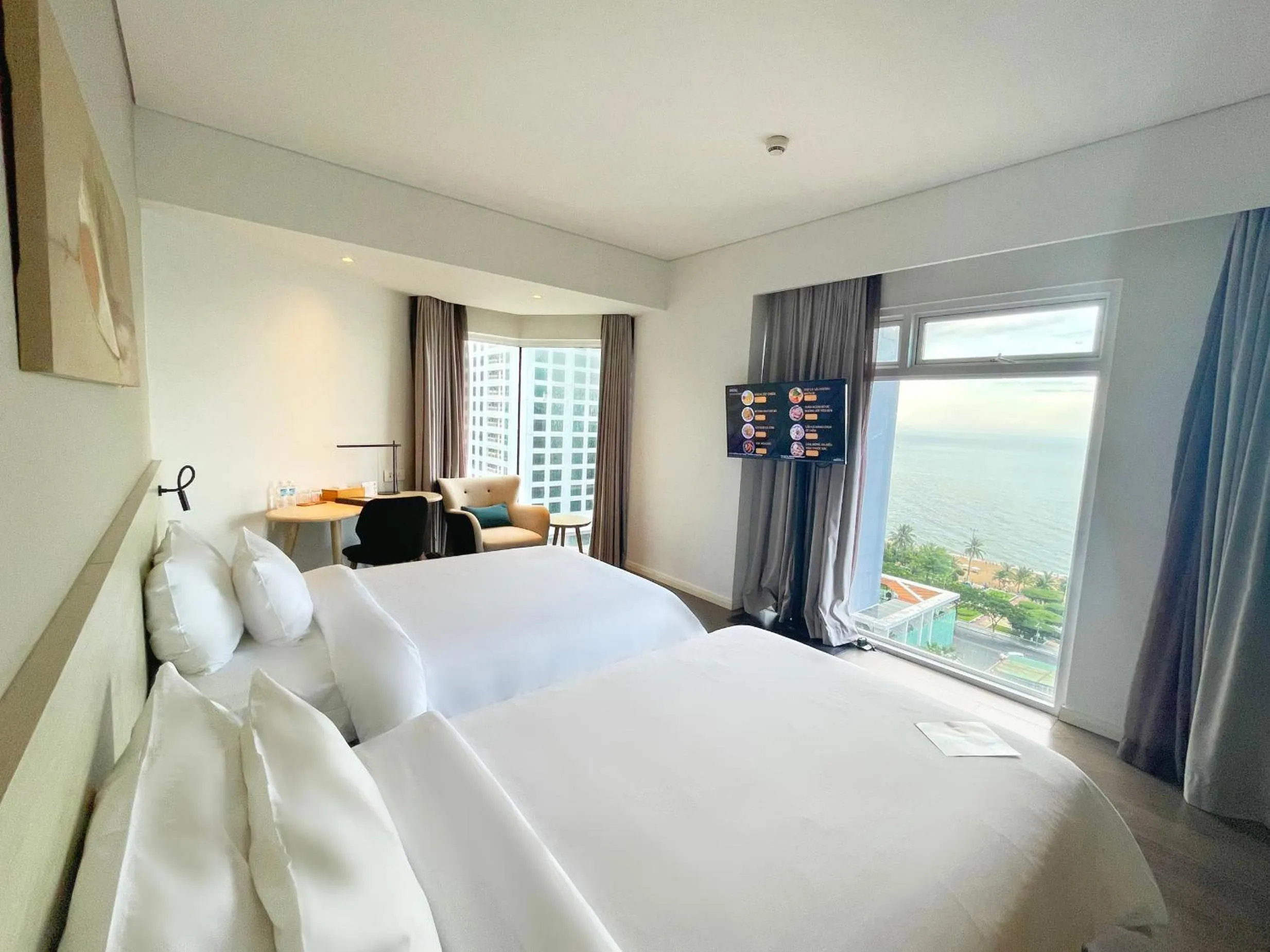 Bed in Liberty Central Nha Trang Hotel