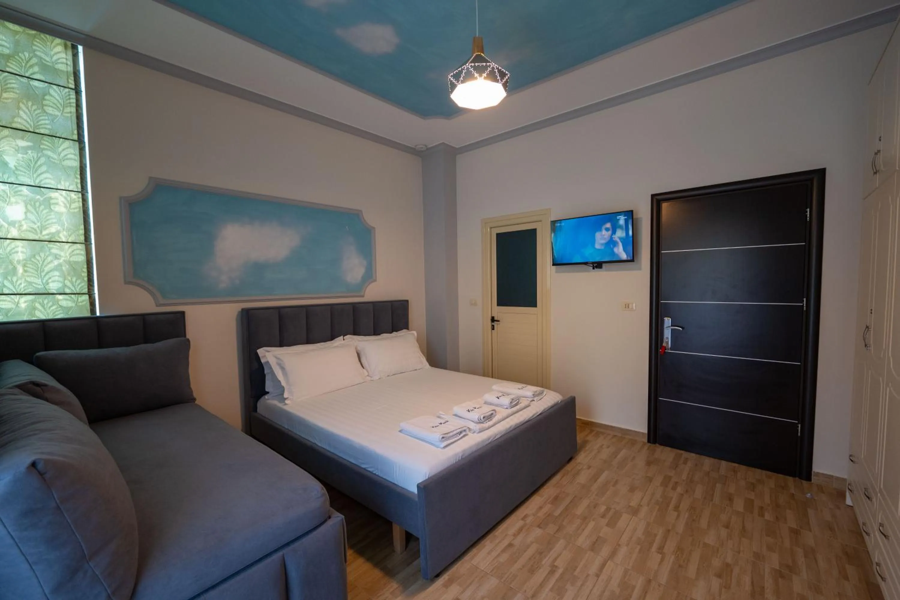 Living room, Bed in Vila Vasili