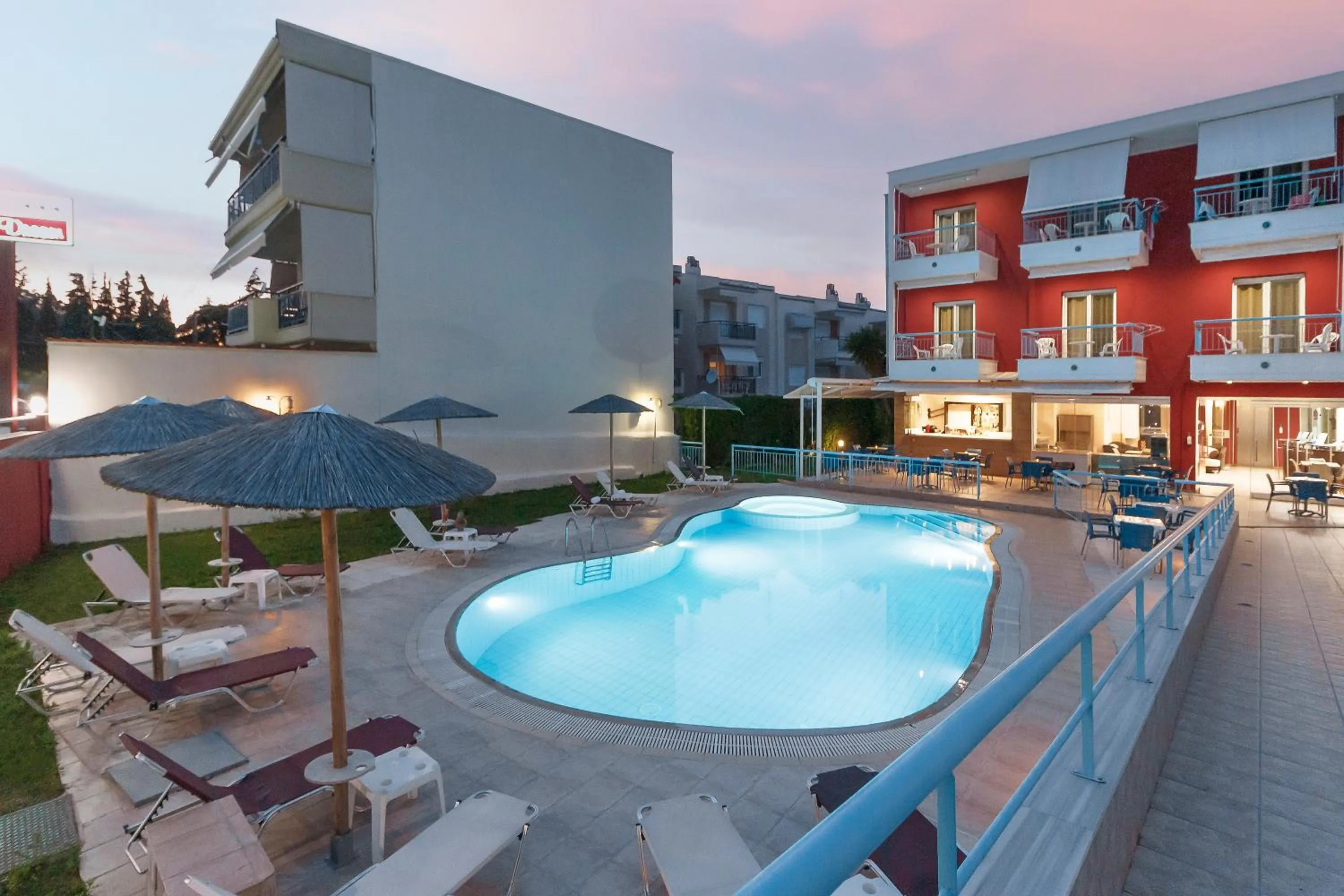 Property building in Summer Dream Hotel