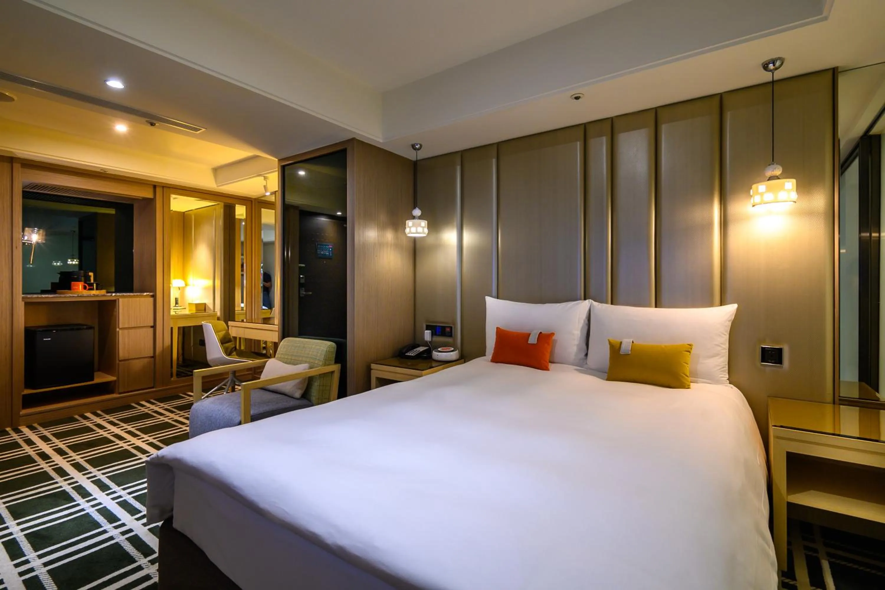 Bed in Olah Poshtel Taichung Wenxin