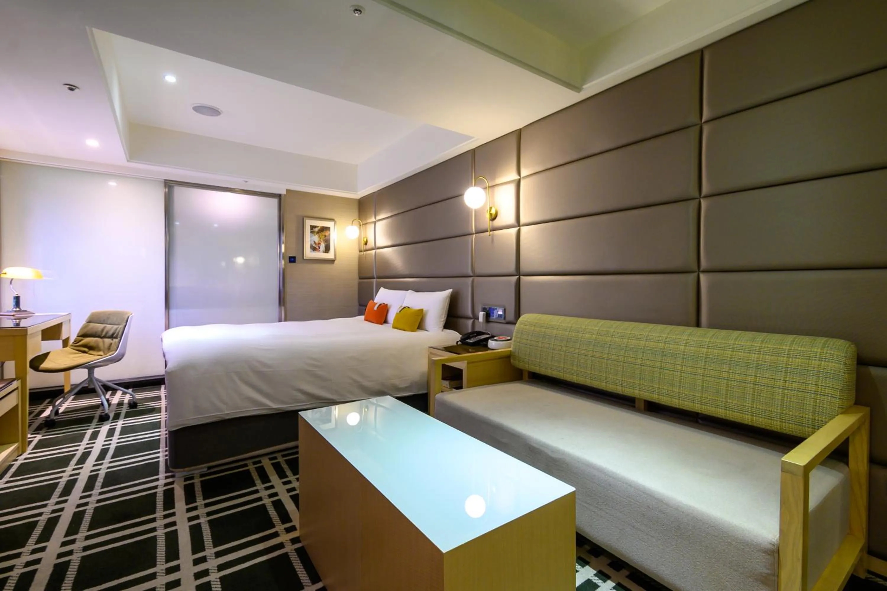 Bedroom, Bed in Olah Poshtel Taichung Wenxin