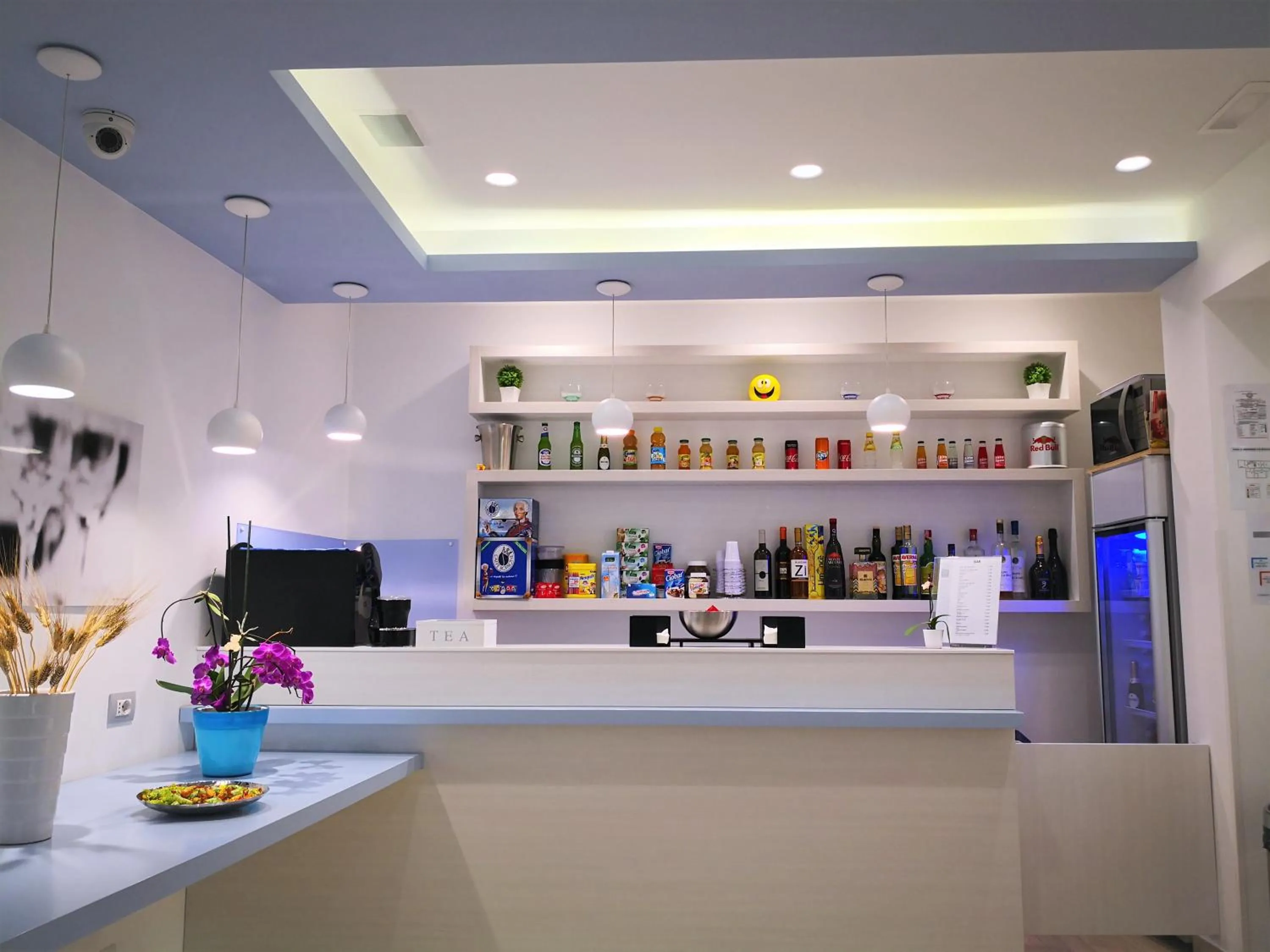 Communal lounge/ TV room in Hotel Perla Gaia