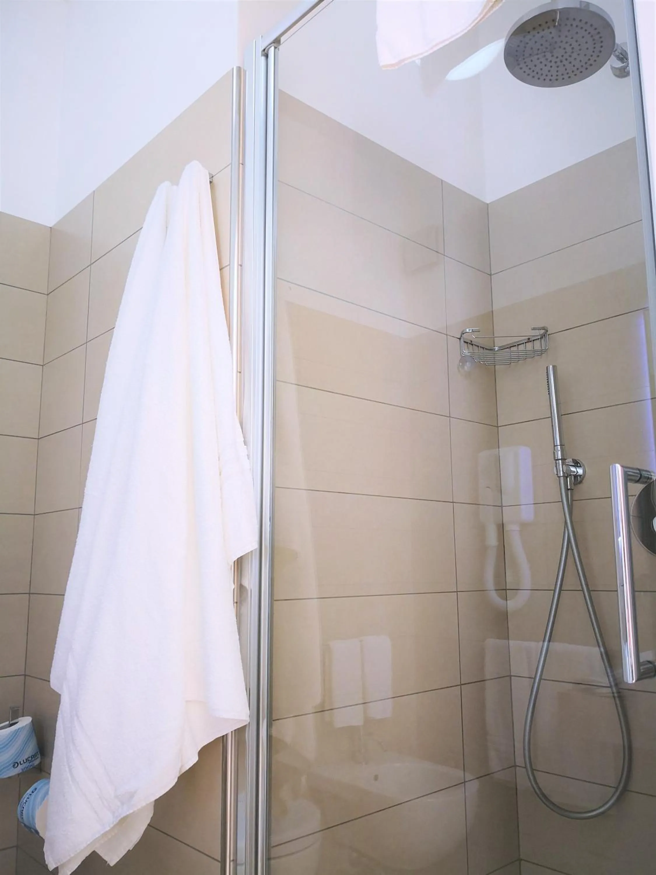 Shower in Hotel Perla Gaia