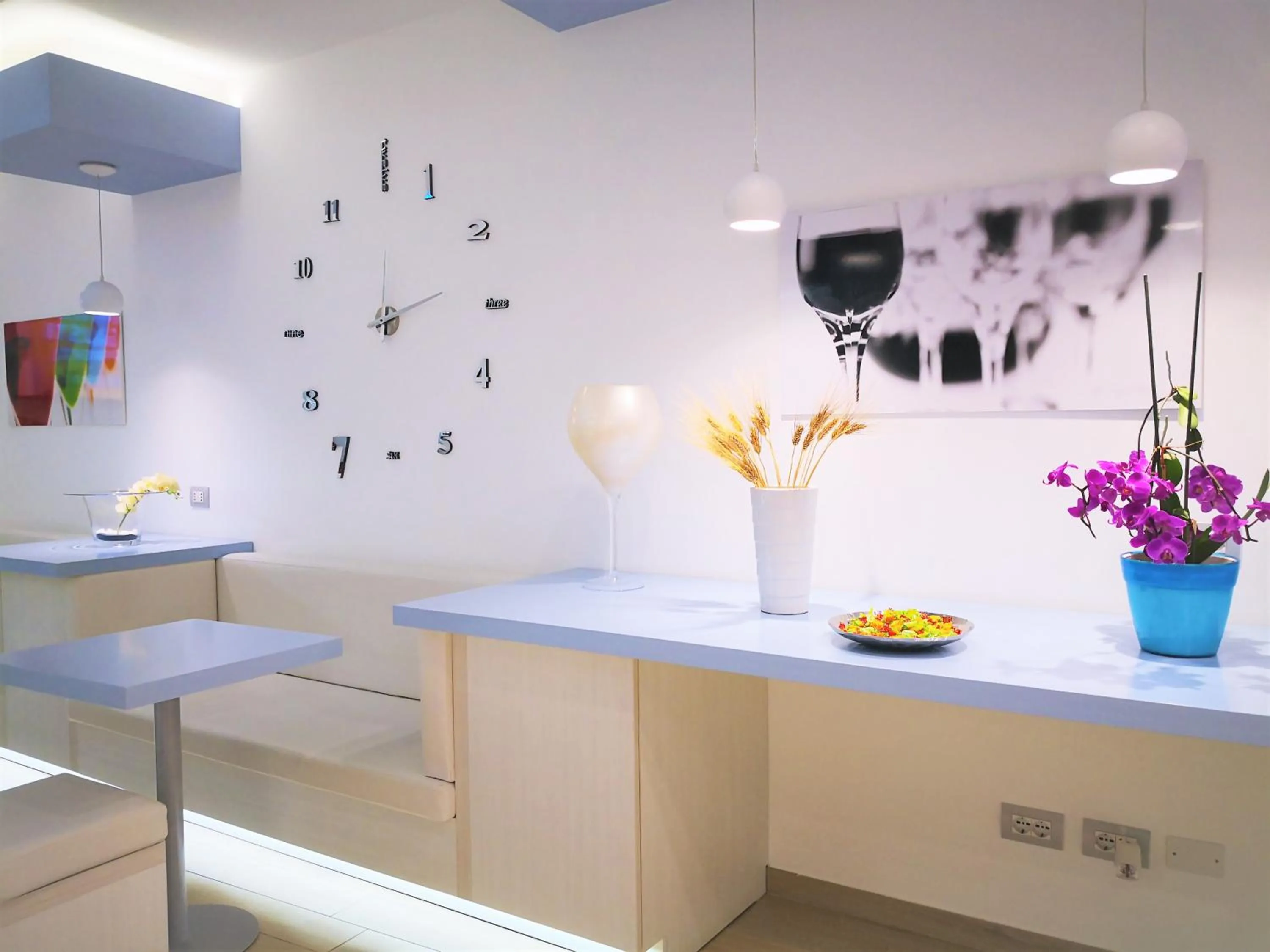 Decorative detail in Hotel Perla Gaia