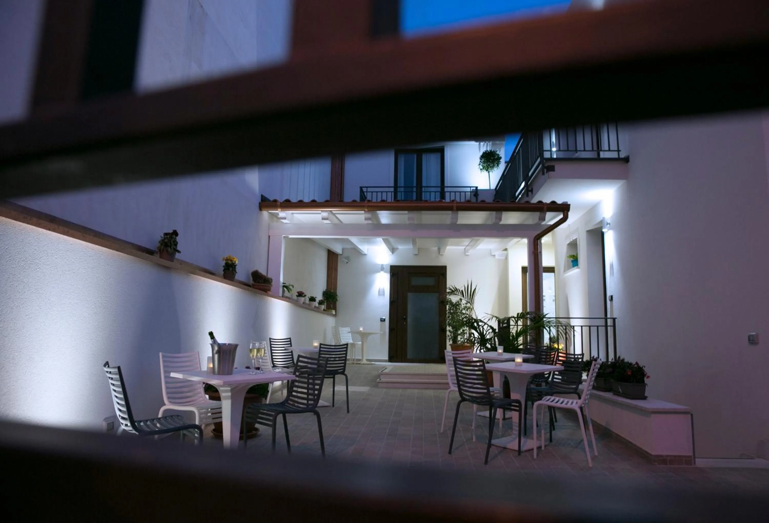 Facade/entrance in Hotel Perla Gaia