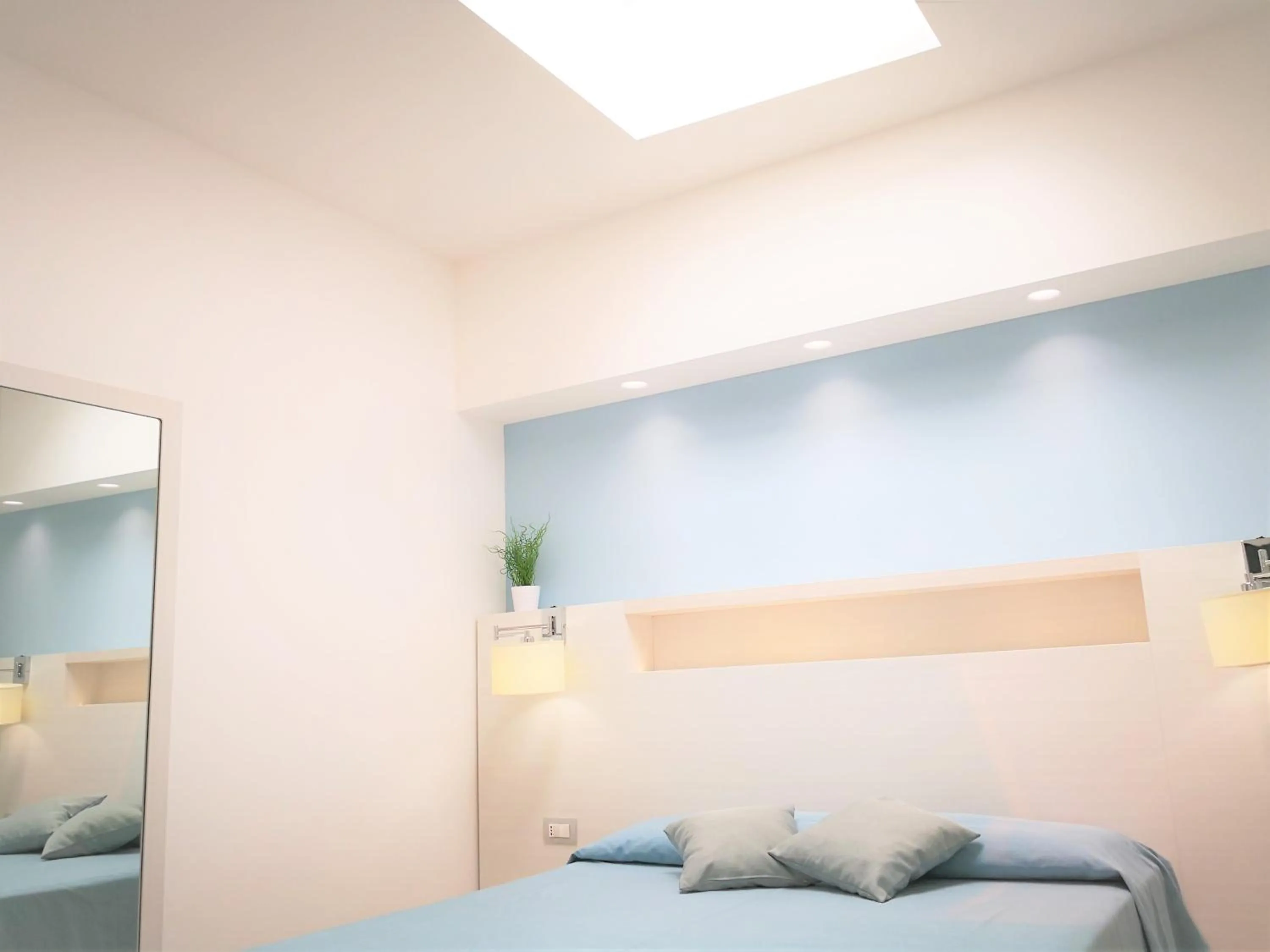 Photo of the whole room, Bed in Hotel Perla Gaia