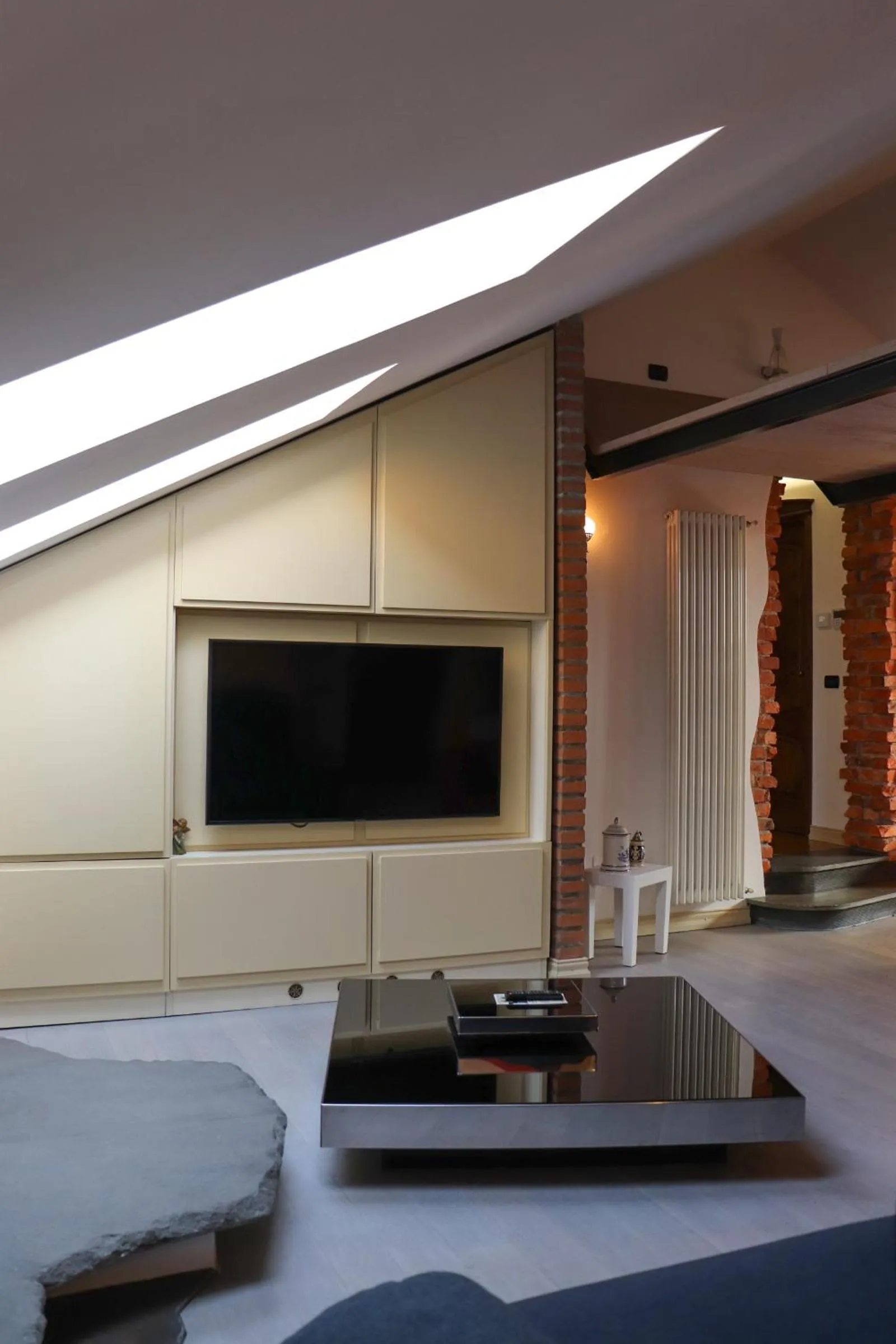 Living room in La Corte di Brusuglio Apartments