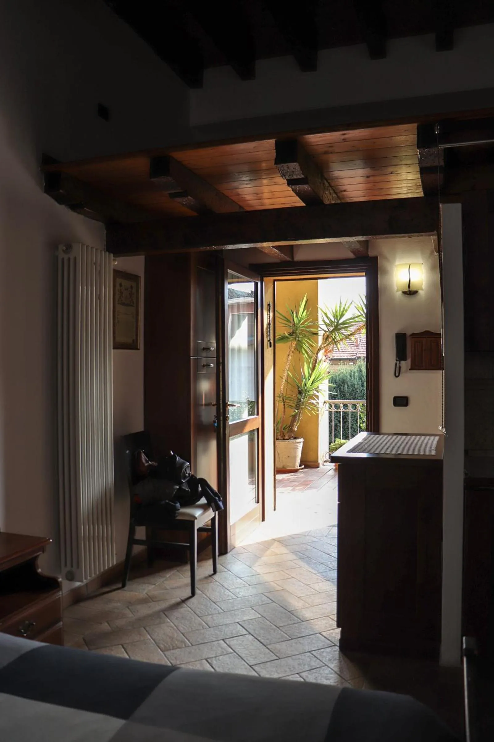 Facade/entrance in La Corte di Brusuglio Apartments