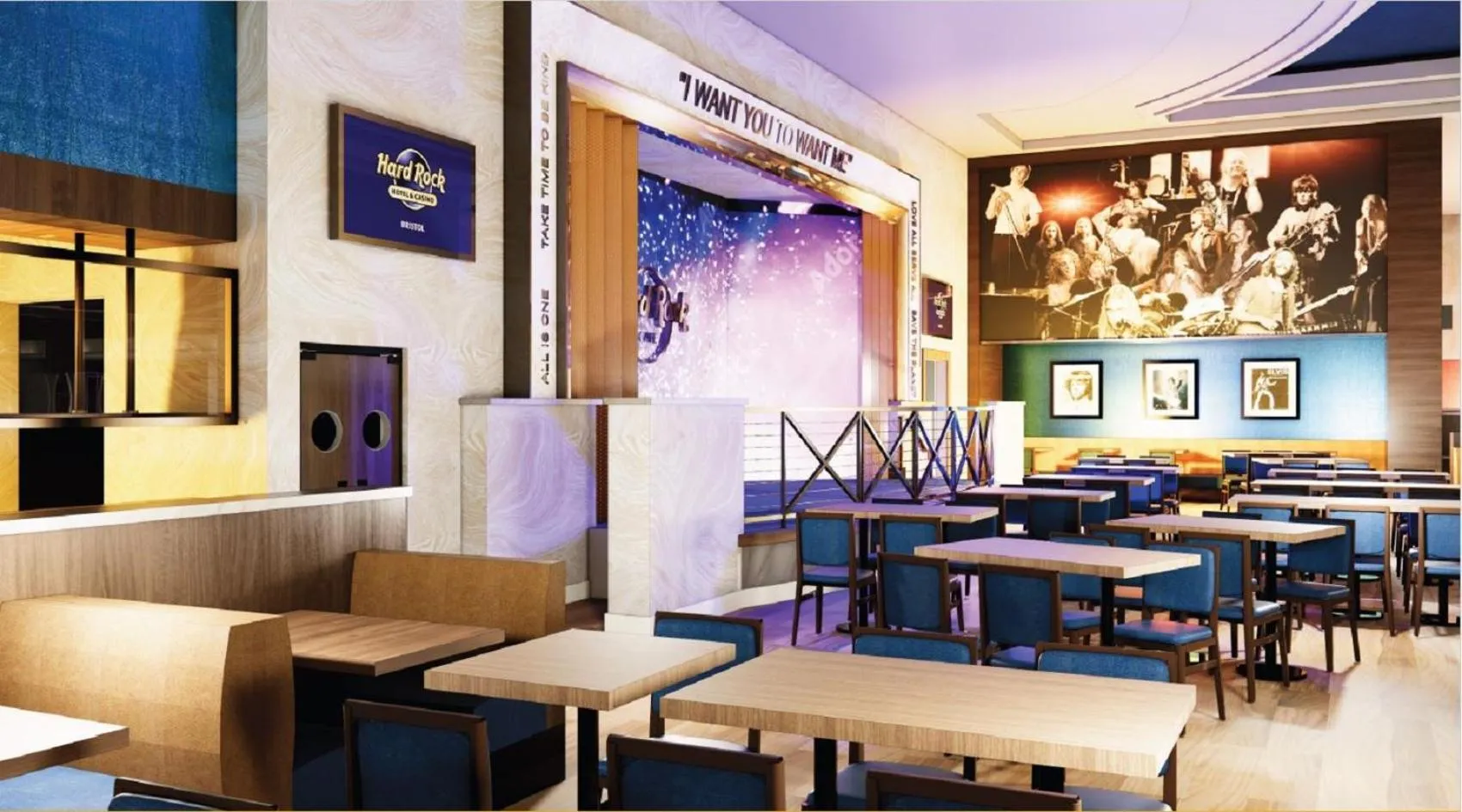 Restaurant/places to eat in Hard Rock Hotel & Casino Bristol