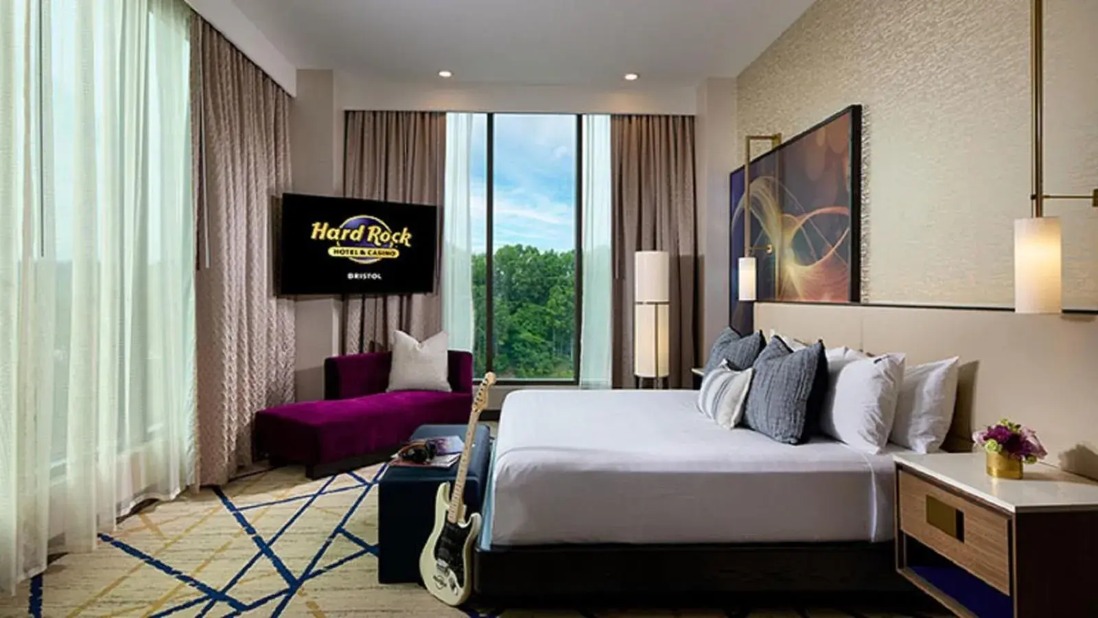 Superior King Suite in Hard Rock Hotel & Casino Bristol Superior King Suite in Hard Rock Hotel & Casino Bristol