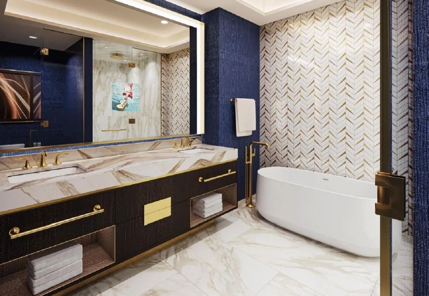 Bathroom in Hard Rock Hotel & Casino Bristol