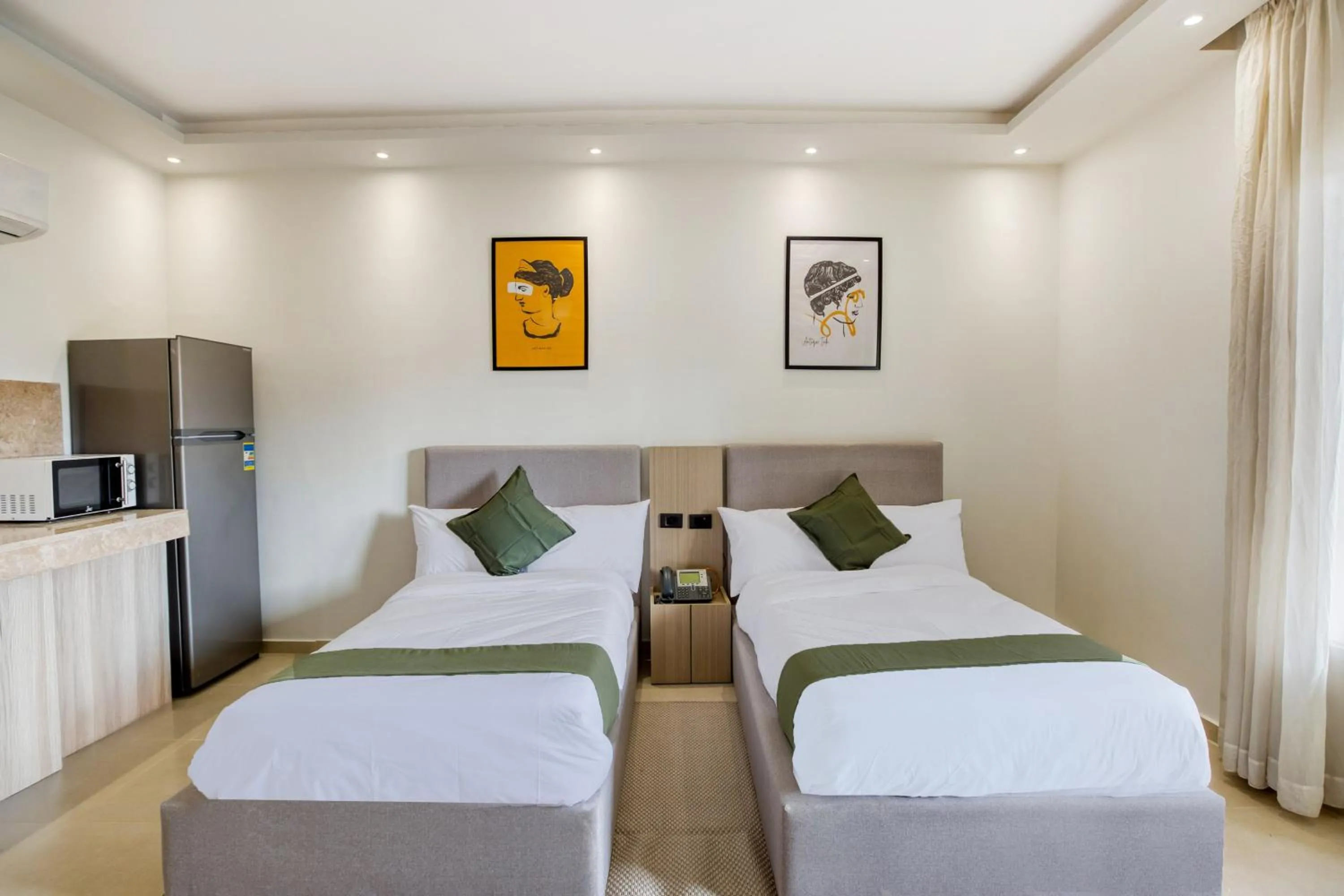 Bed in Seven Stays Zayed