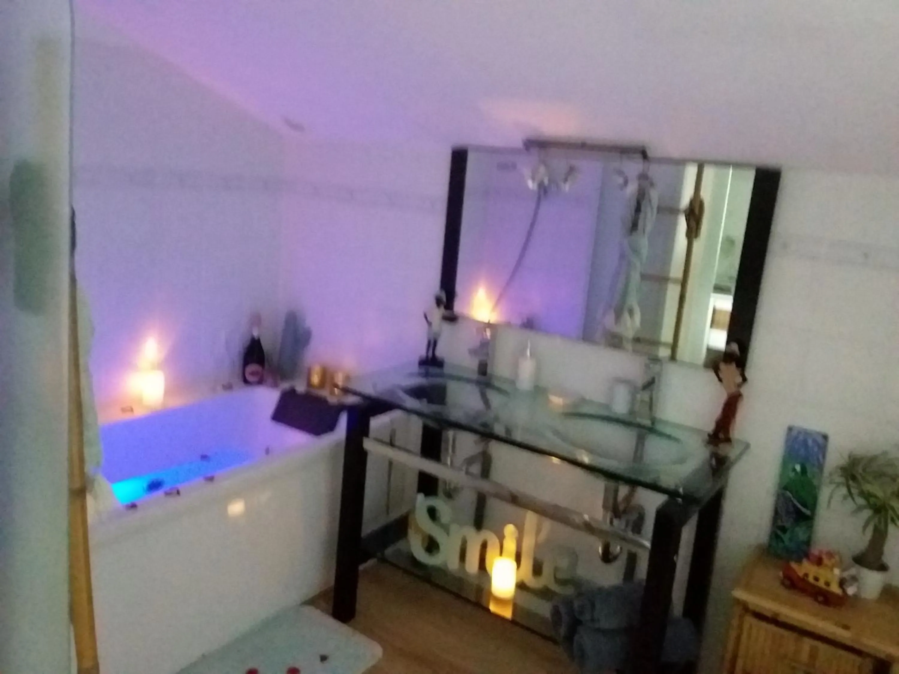 Bed in Villa Saint Barth