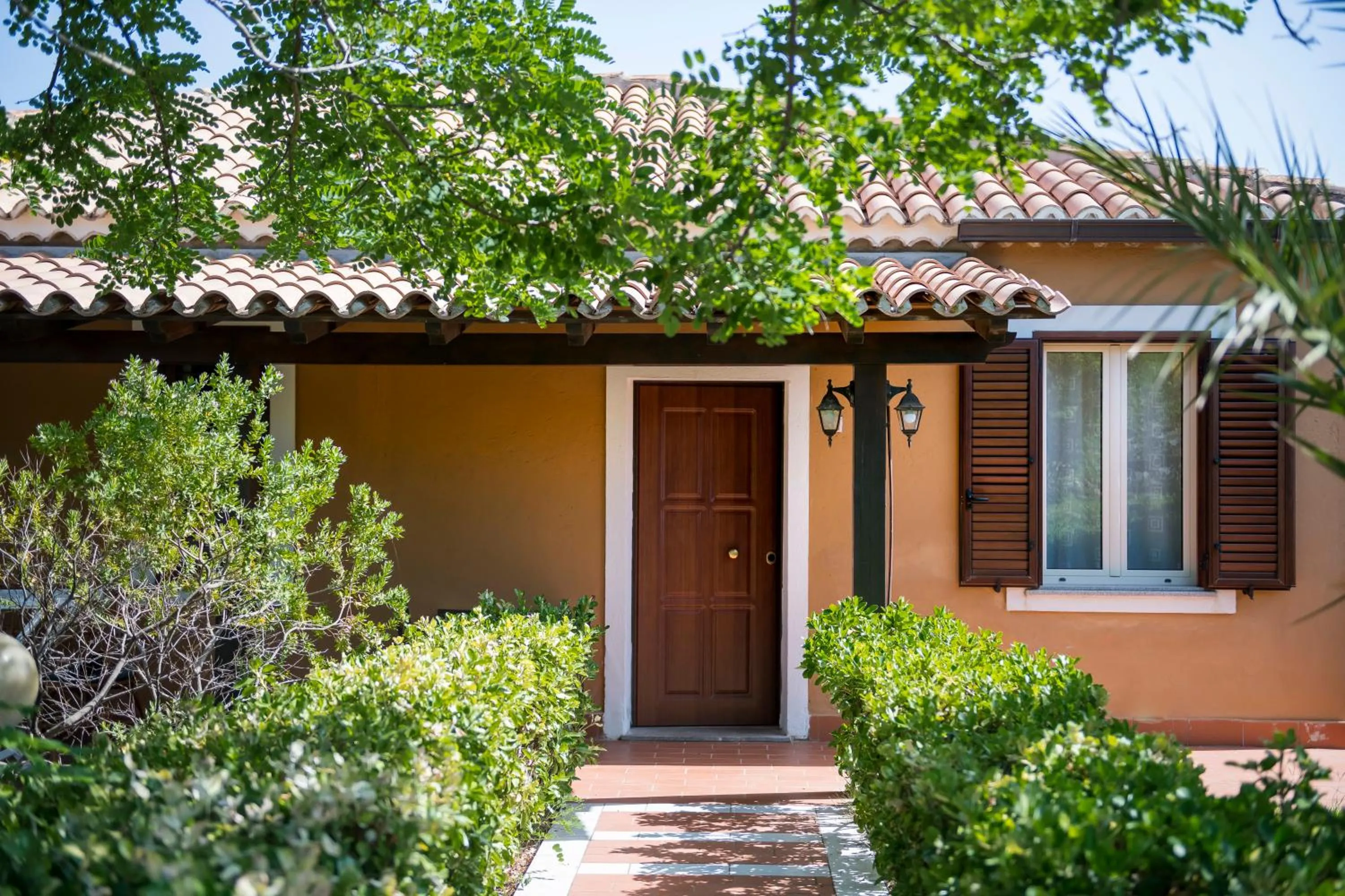 Facade/entrance in Hotel Villaggio Stromboli