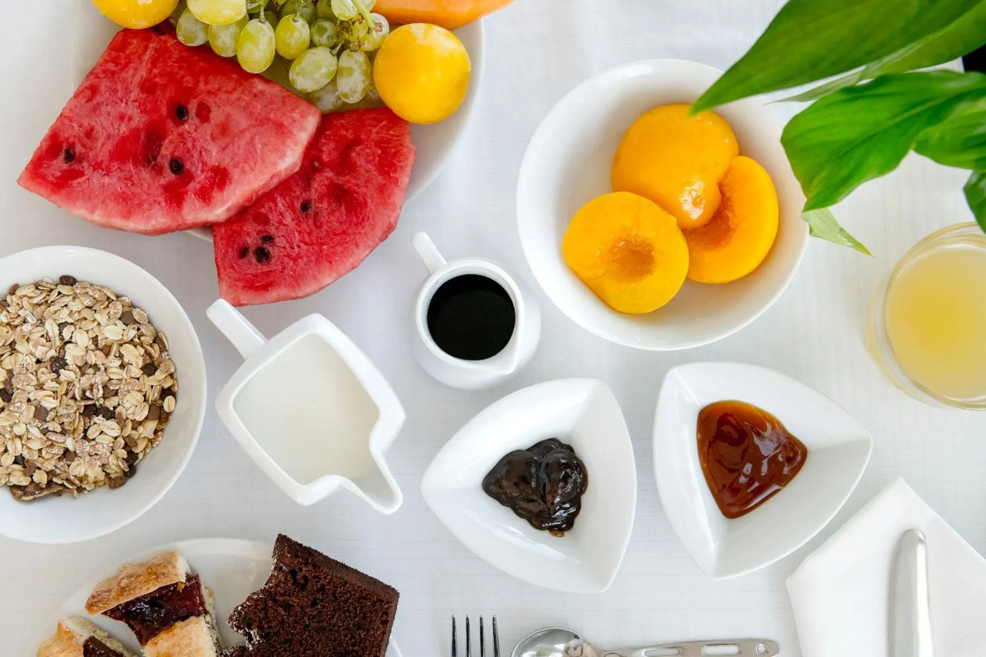 Breakfast in Hotel Villaggio Stromboli