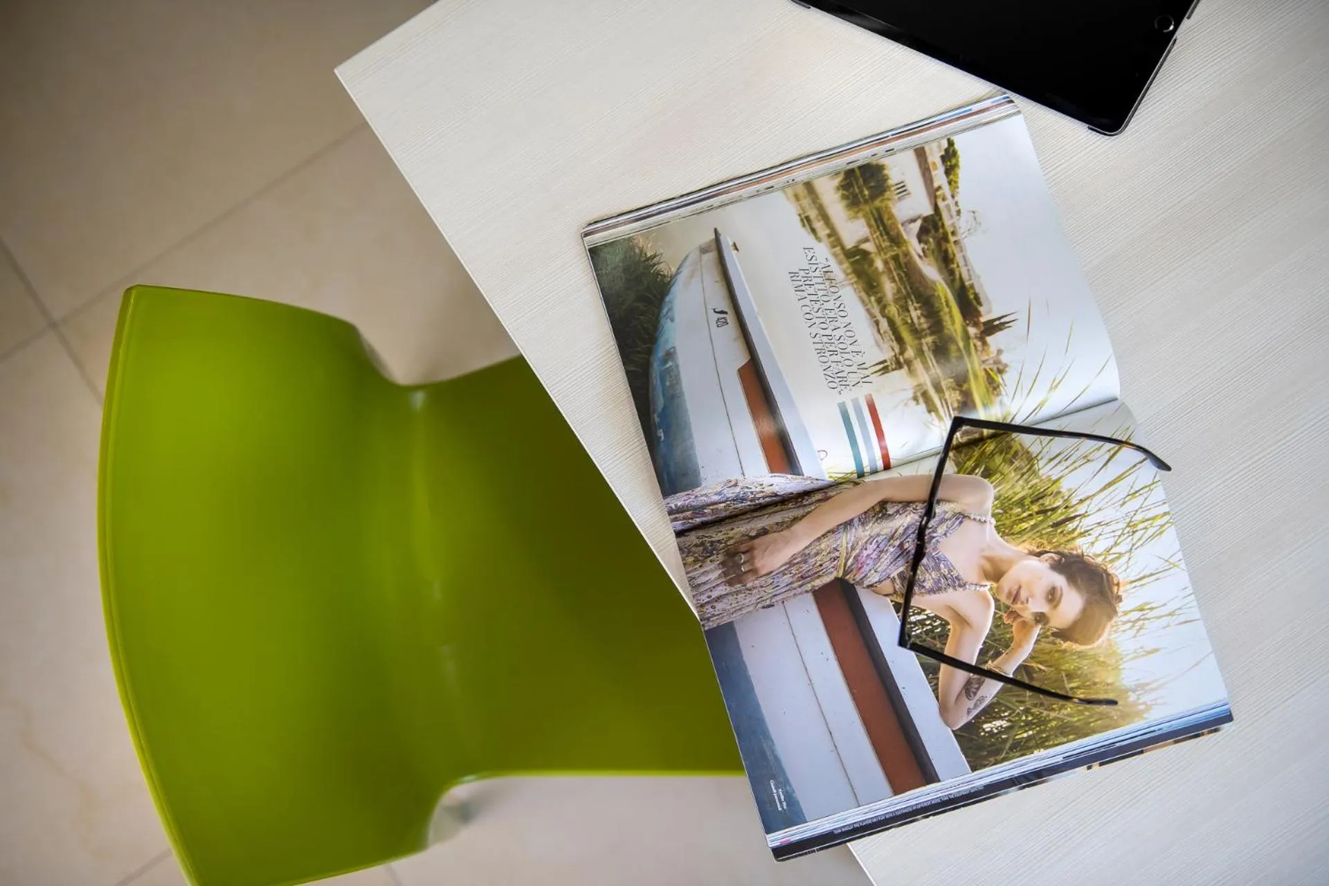 Decorative detail in Hotel Villaggio Stromboli