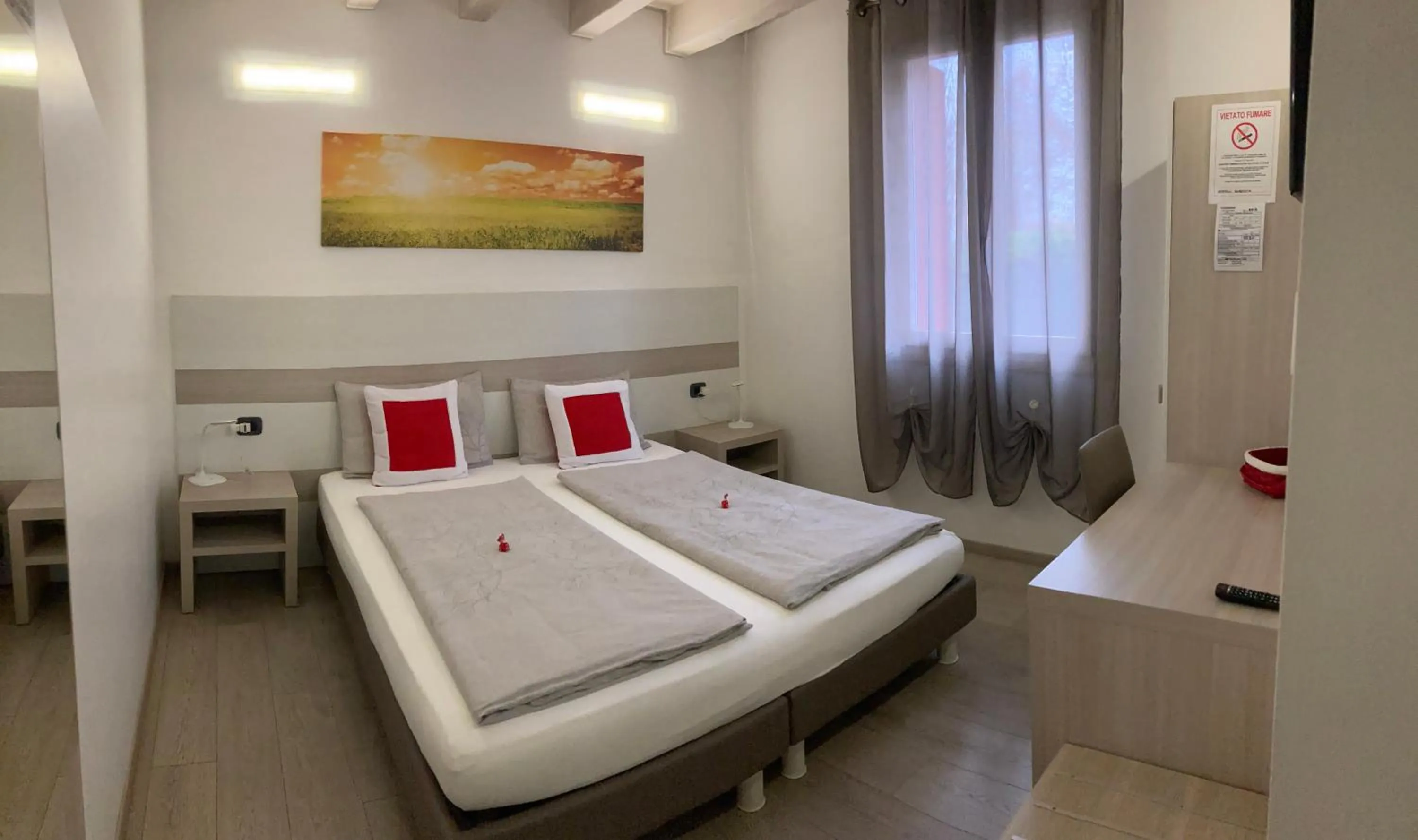 Bedroom, Bed in B&B Nuova Ostiglia