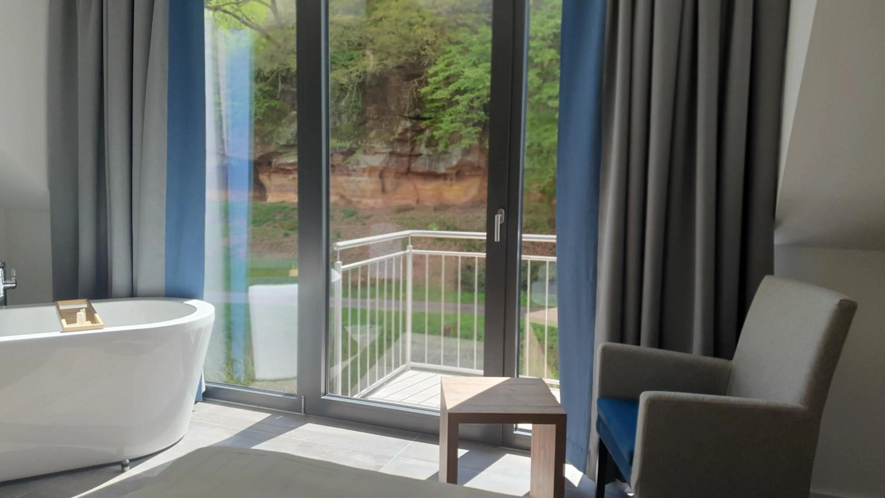 View (from property/room) in Landhotel Weihermühle