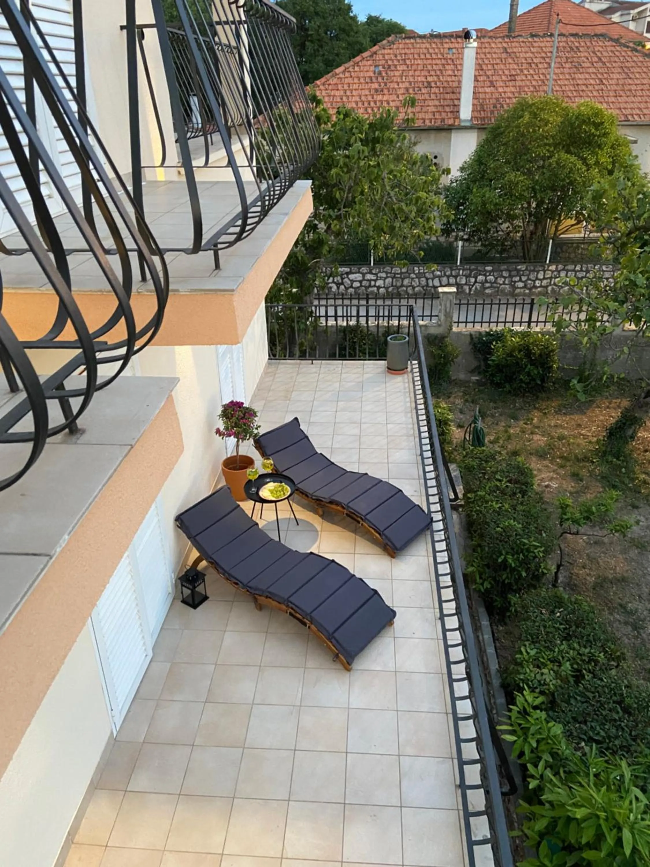 Balcony/Terrace in Apartman Noni Biograd na Moru