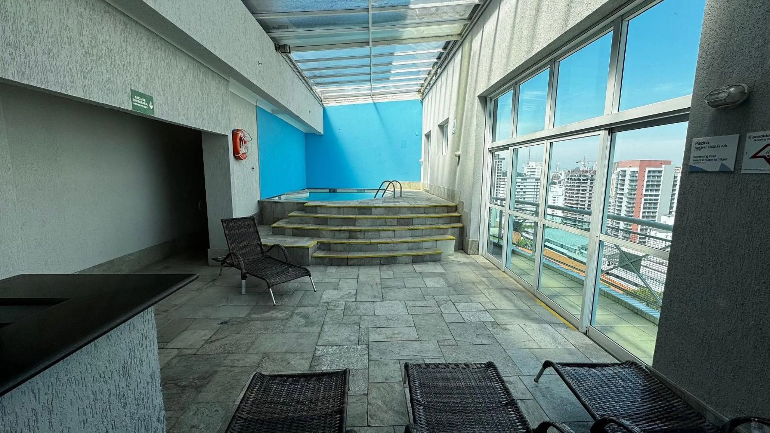 Swimming pool in Hotel em Perdizes - FLAT404 - By TorresGuest