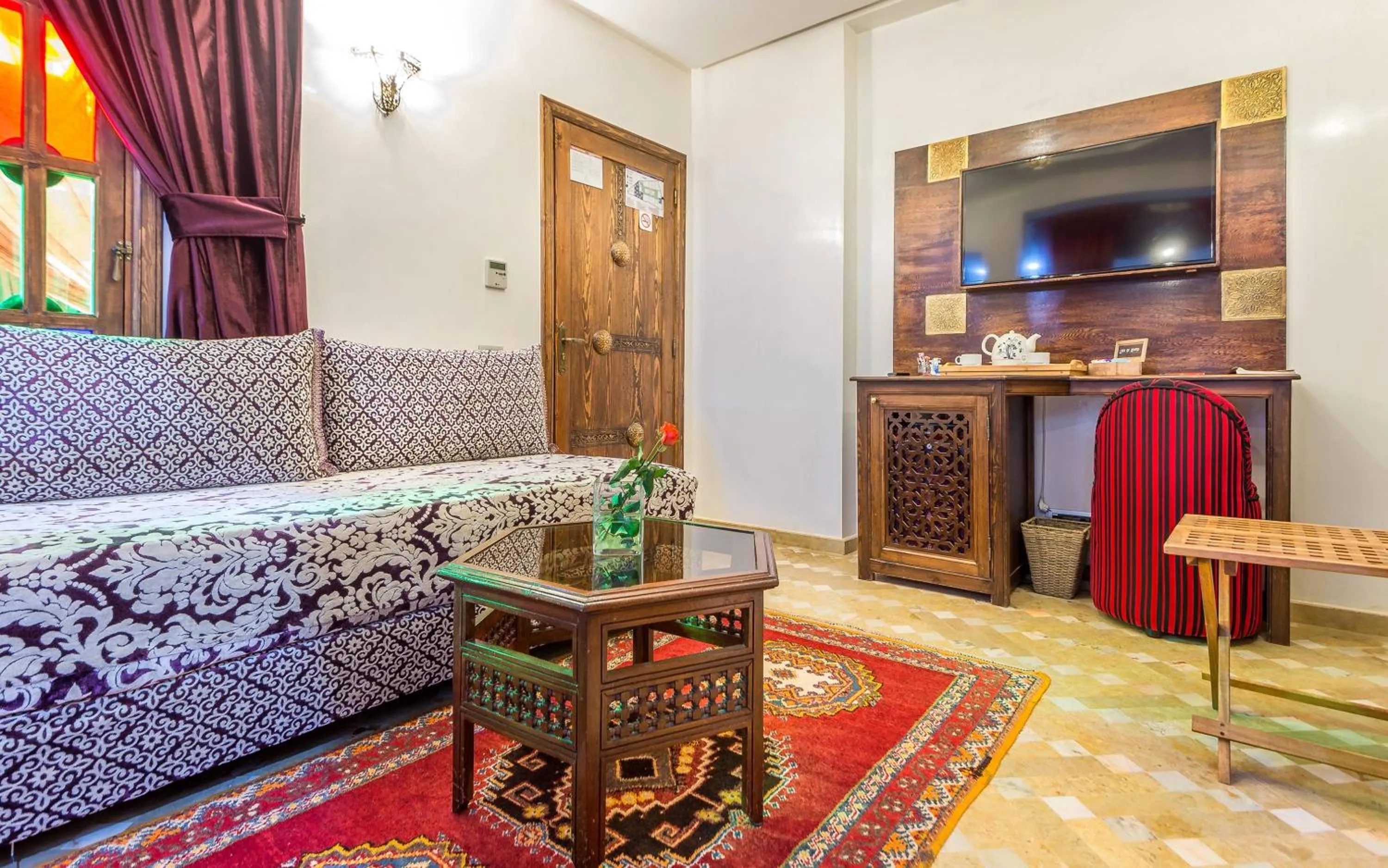 Seating area in Hotel & Ryad Art Place Marrakech