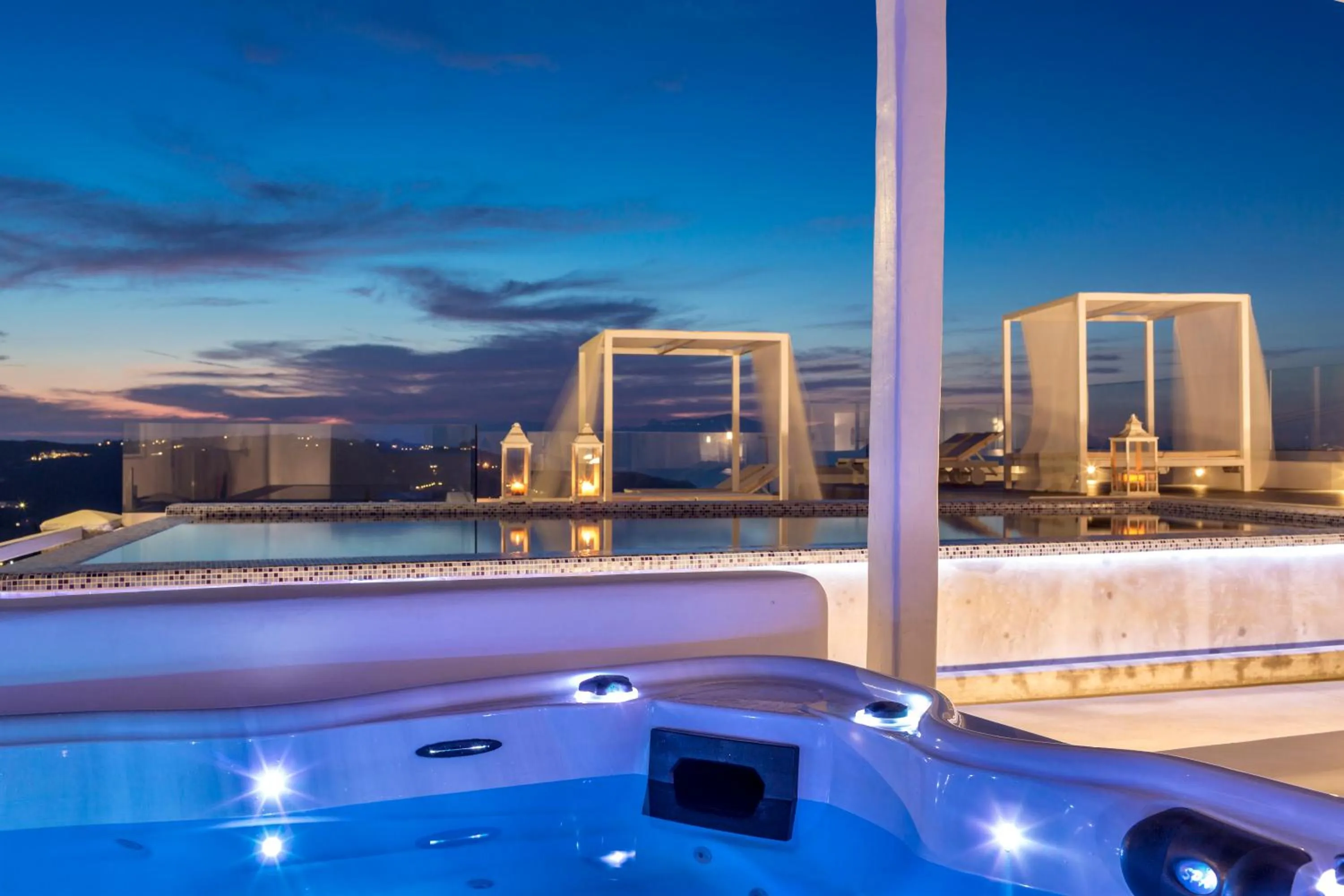 Balcony/Terrace in Colours of Mykonos Luxury Residences & Suites